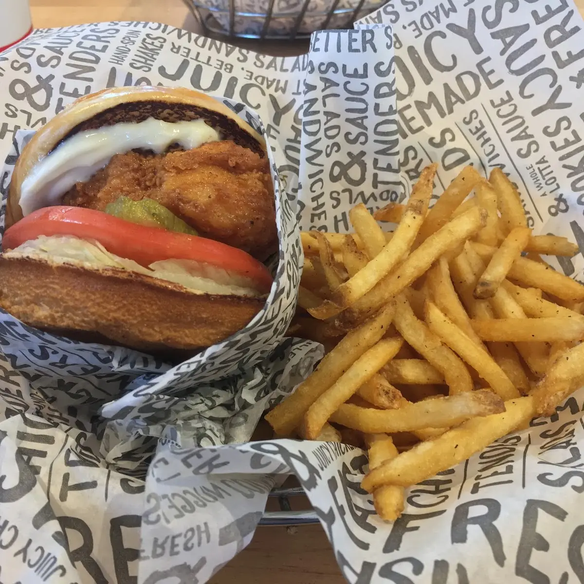 Fried Chicken Sandwich Combo