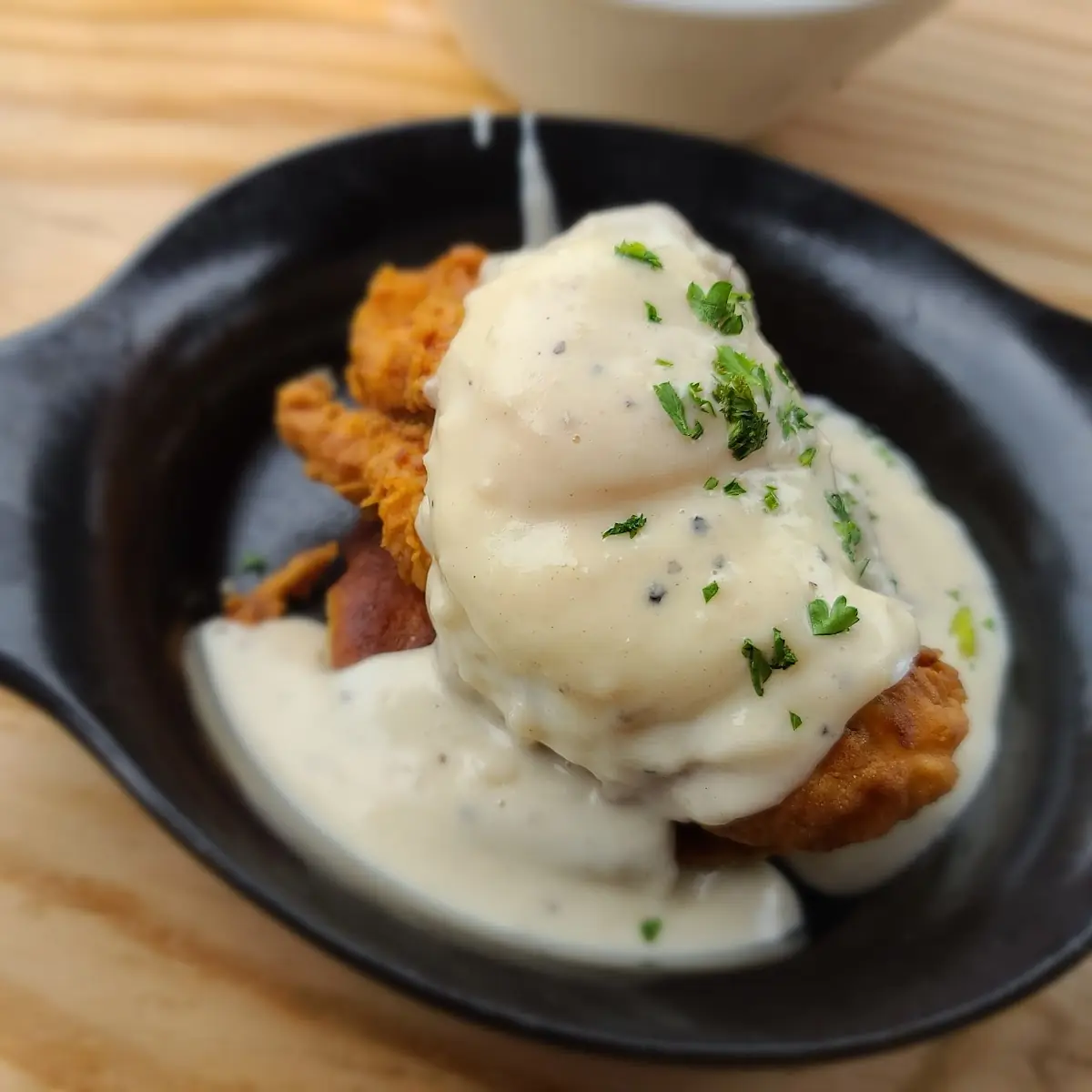 Chicken Fried Chicken Benedict