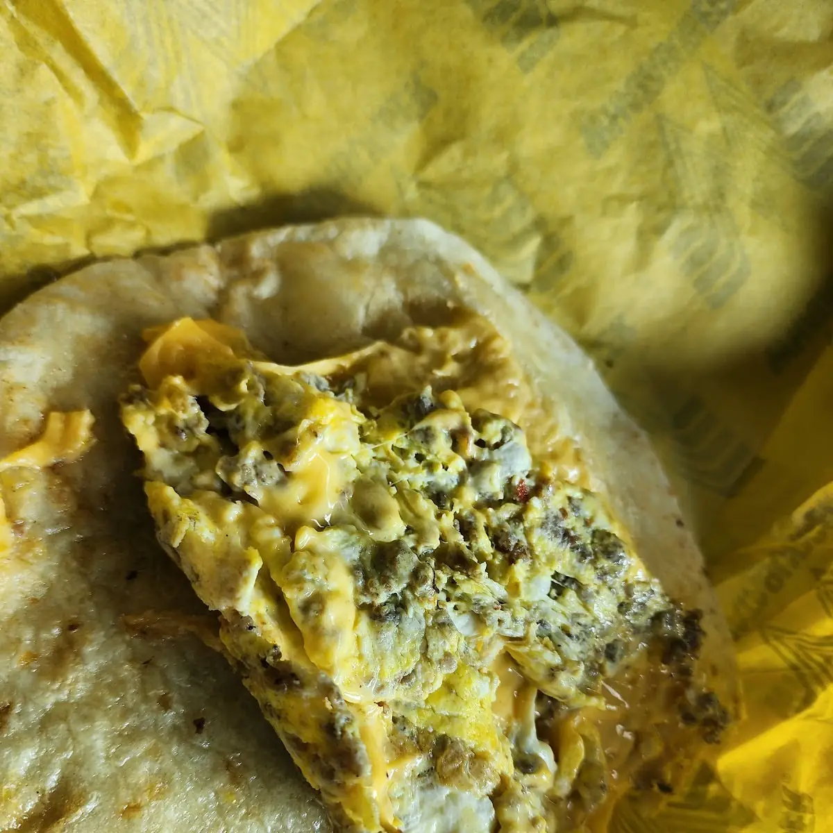 Sausage Egg Taco