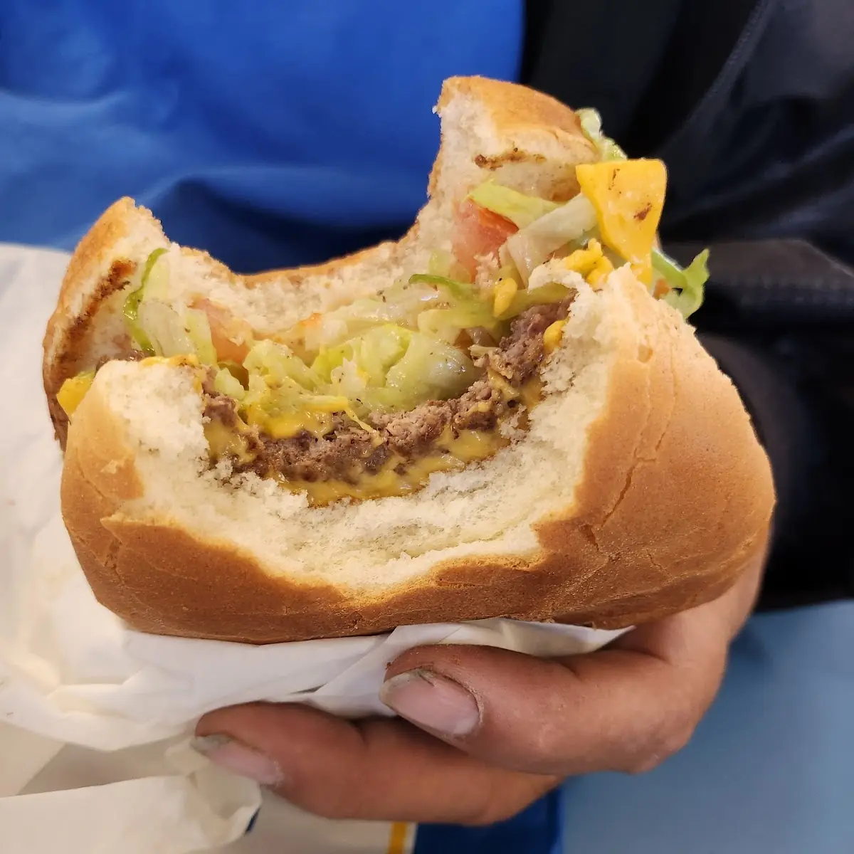 Baker Double Cheeseburger Combo