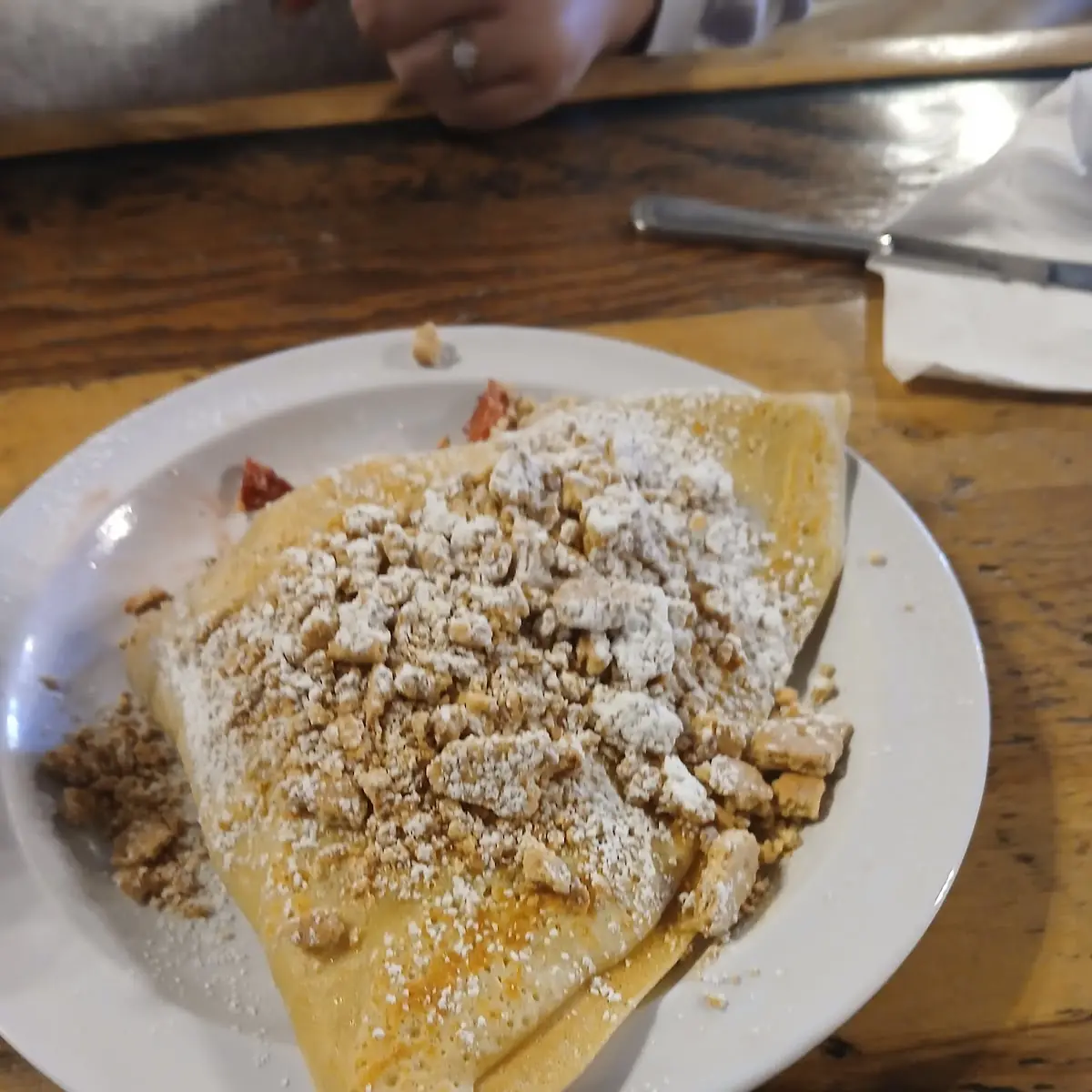 Strawberry Cheesecake Crepe