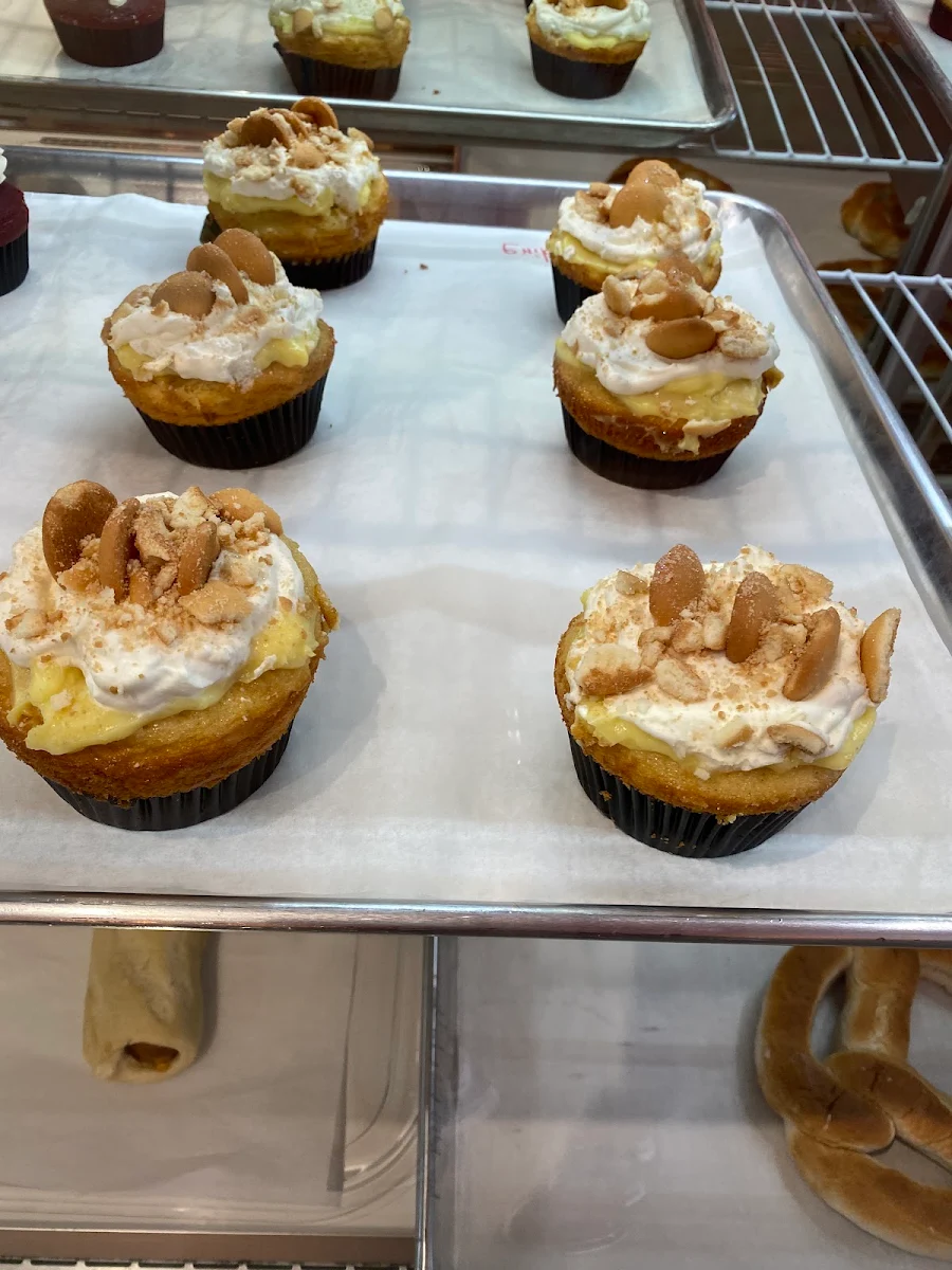 Cupcake-Banana Pudding