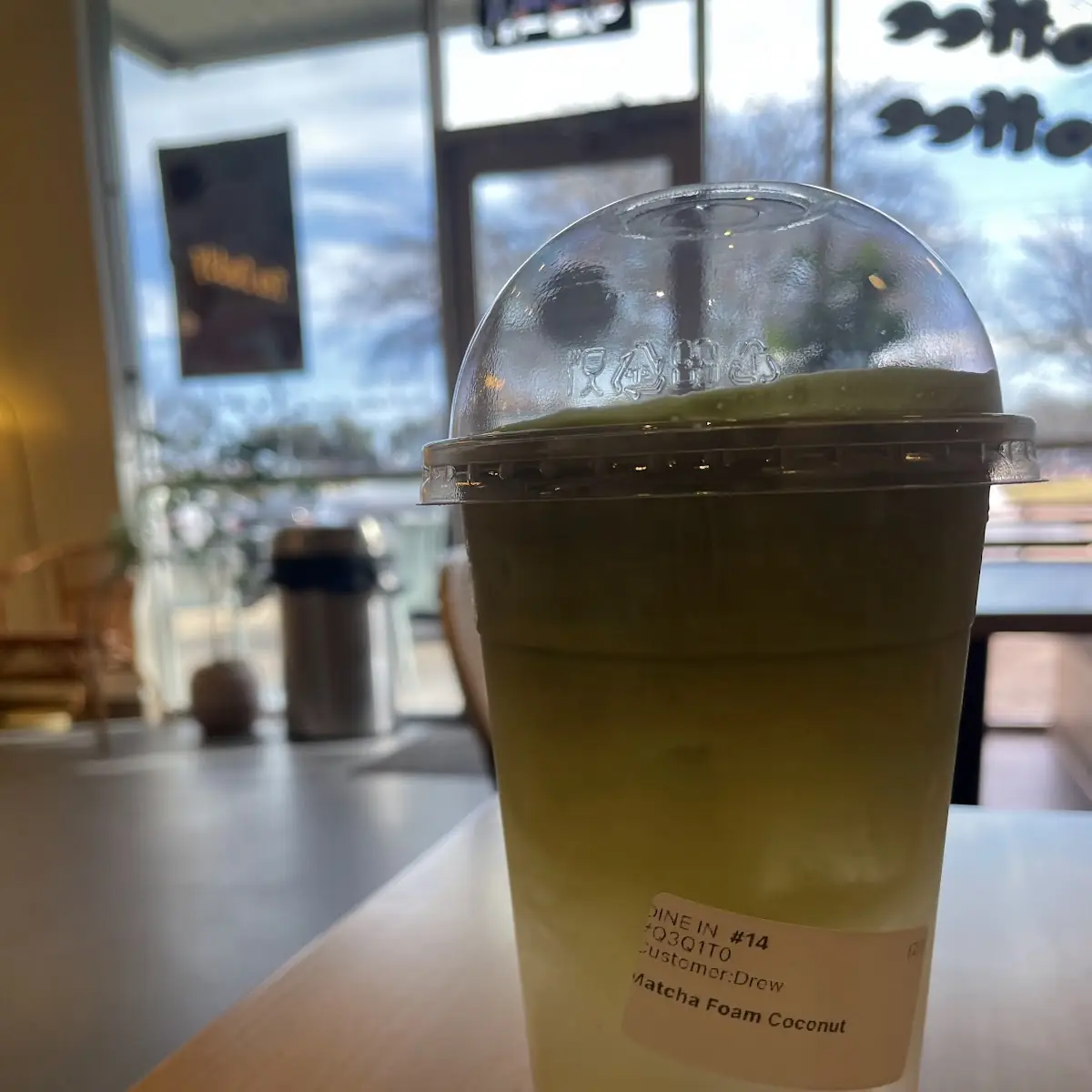 Matcha Coconut Water