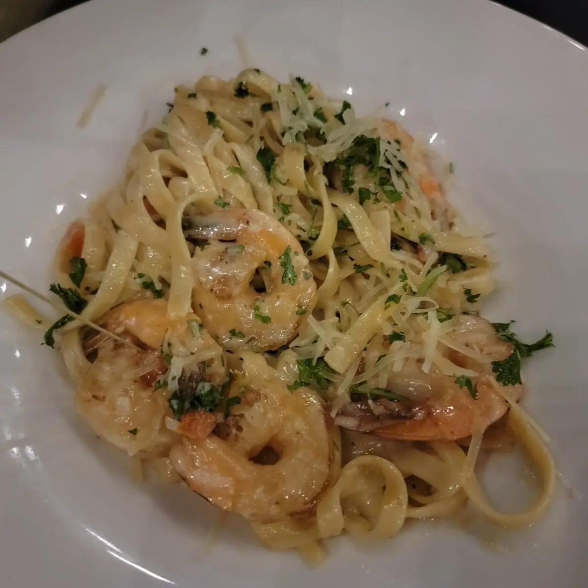 Tequila Lime Shrimp Fettuccine