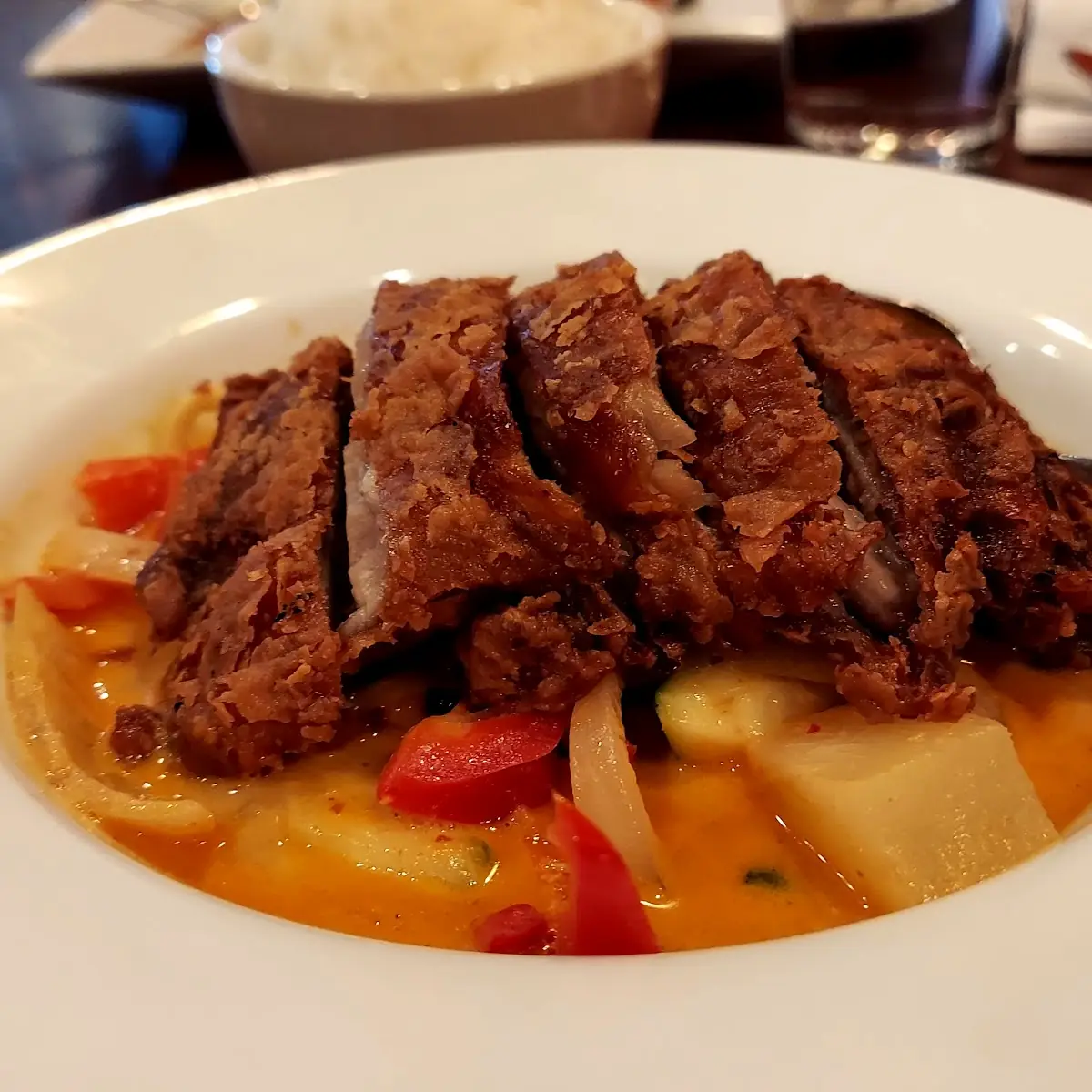 Red Curry with Crispy Duck