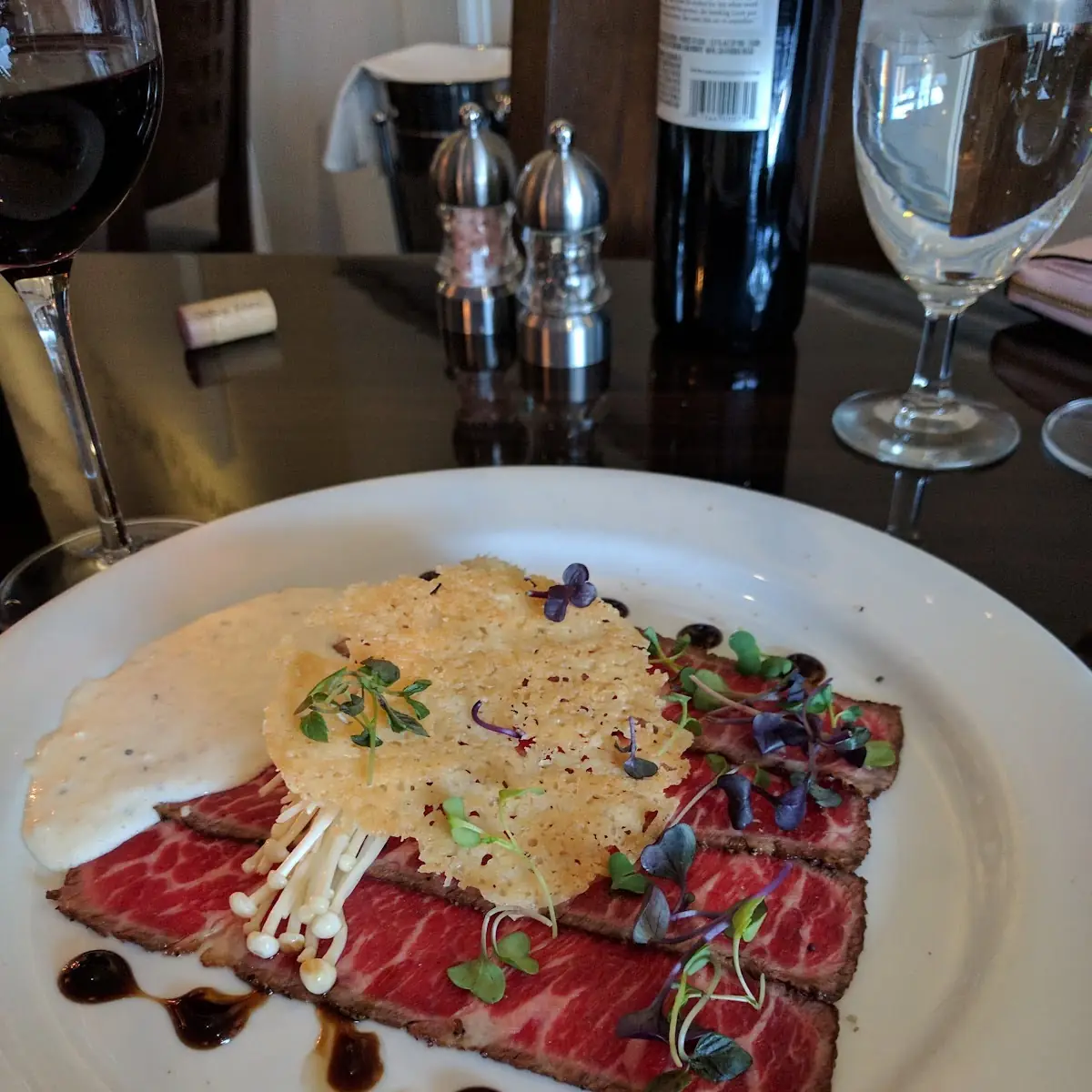 Beef Short Rib Carpaccio