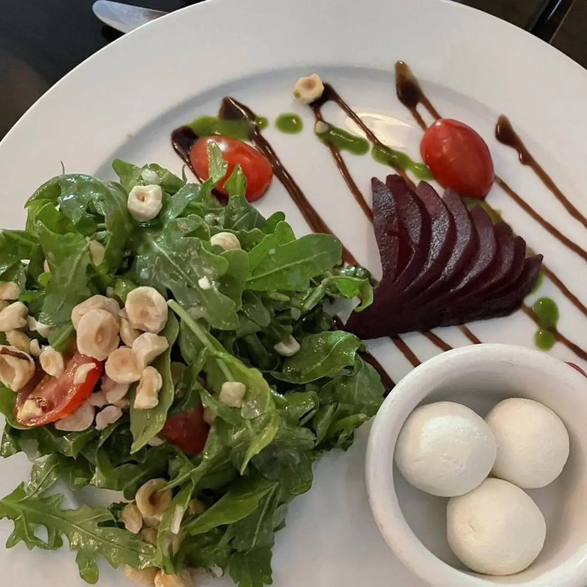 Poached Pear Salad
