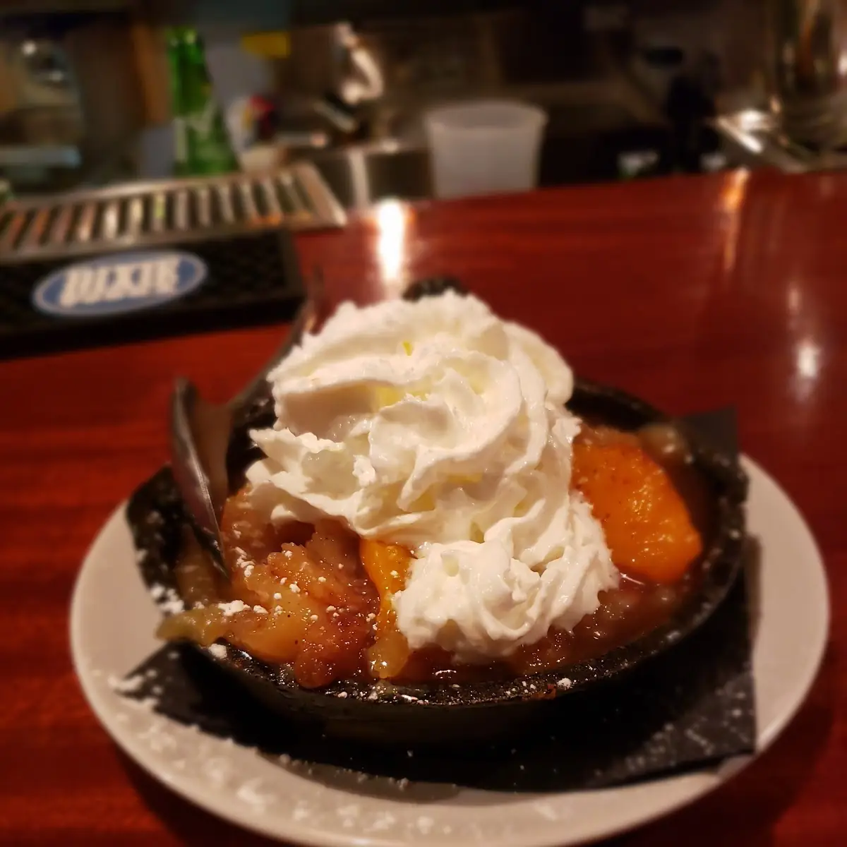 Hennessey Peach Cobbler