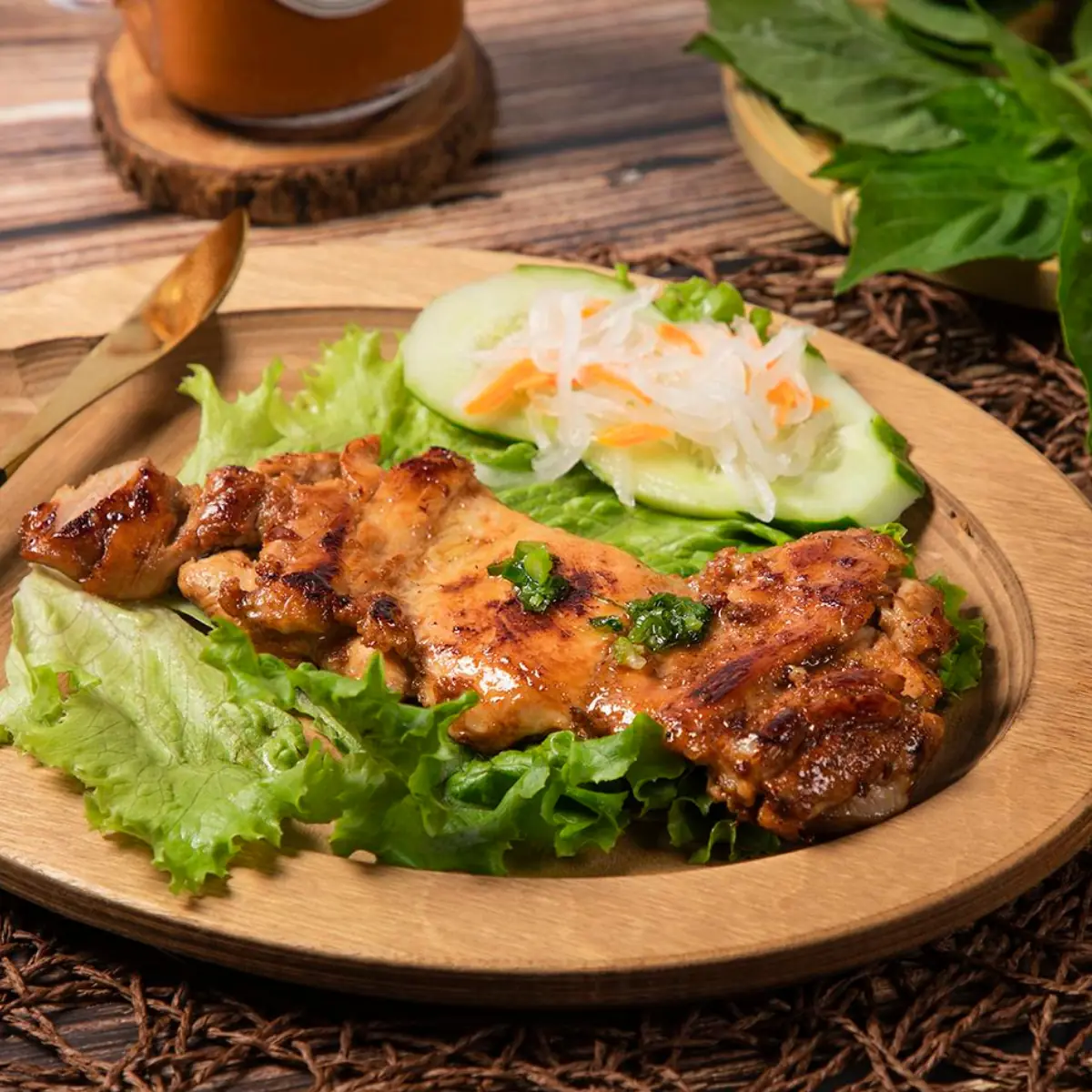 Grilled Chicken Chop