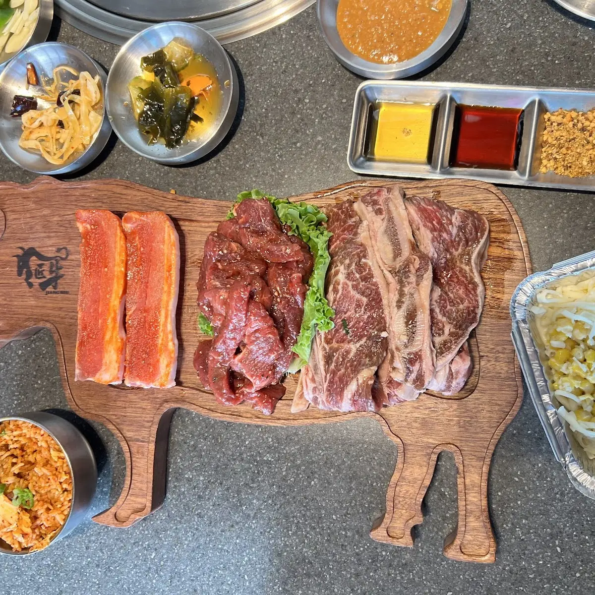 Garlic Beef Ribs Bento Box