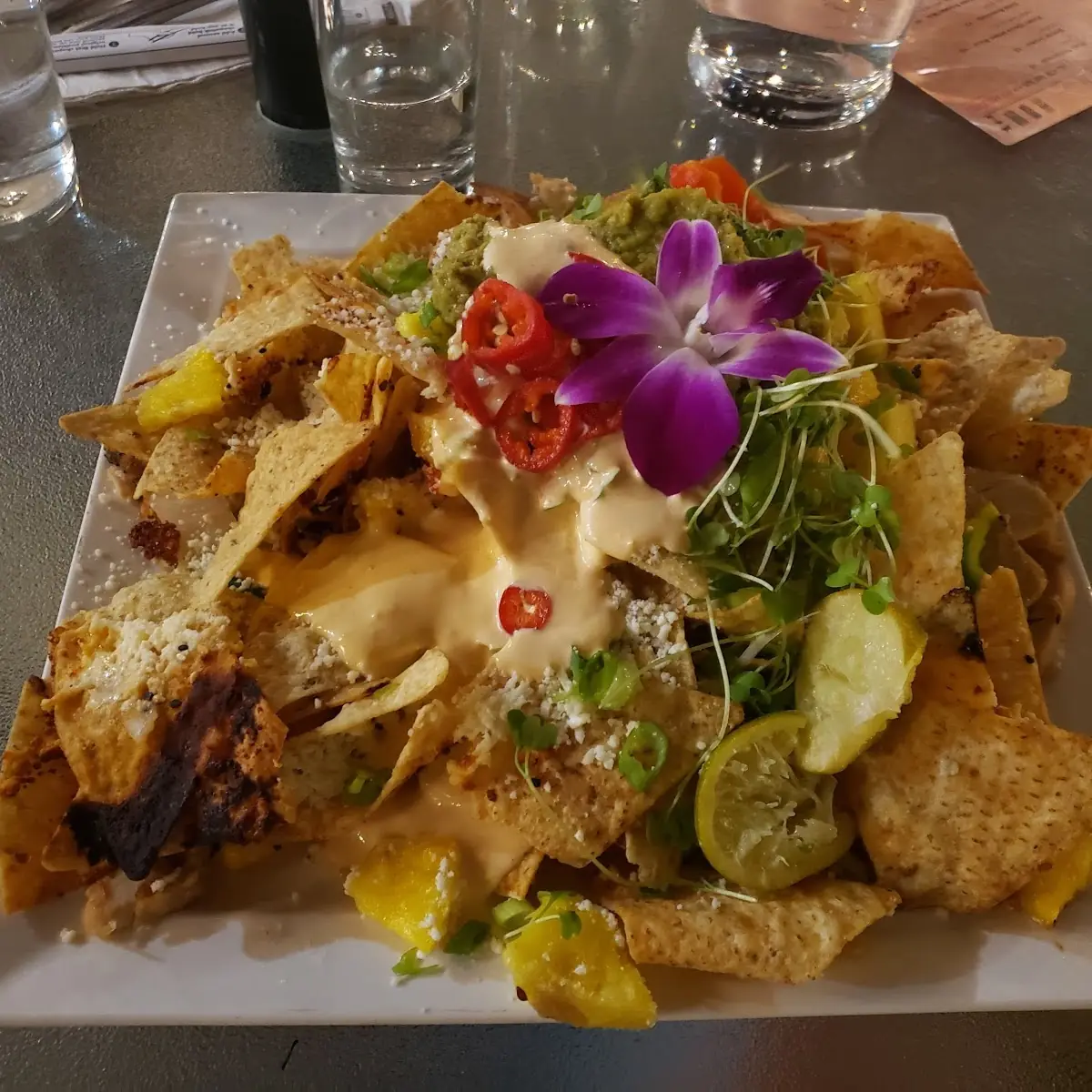 Chicken Teriyaki Nachos