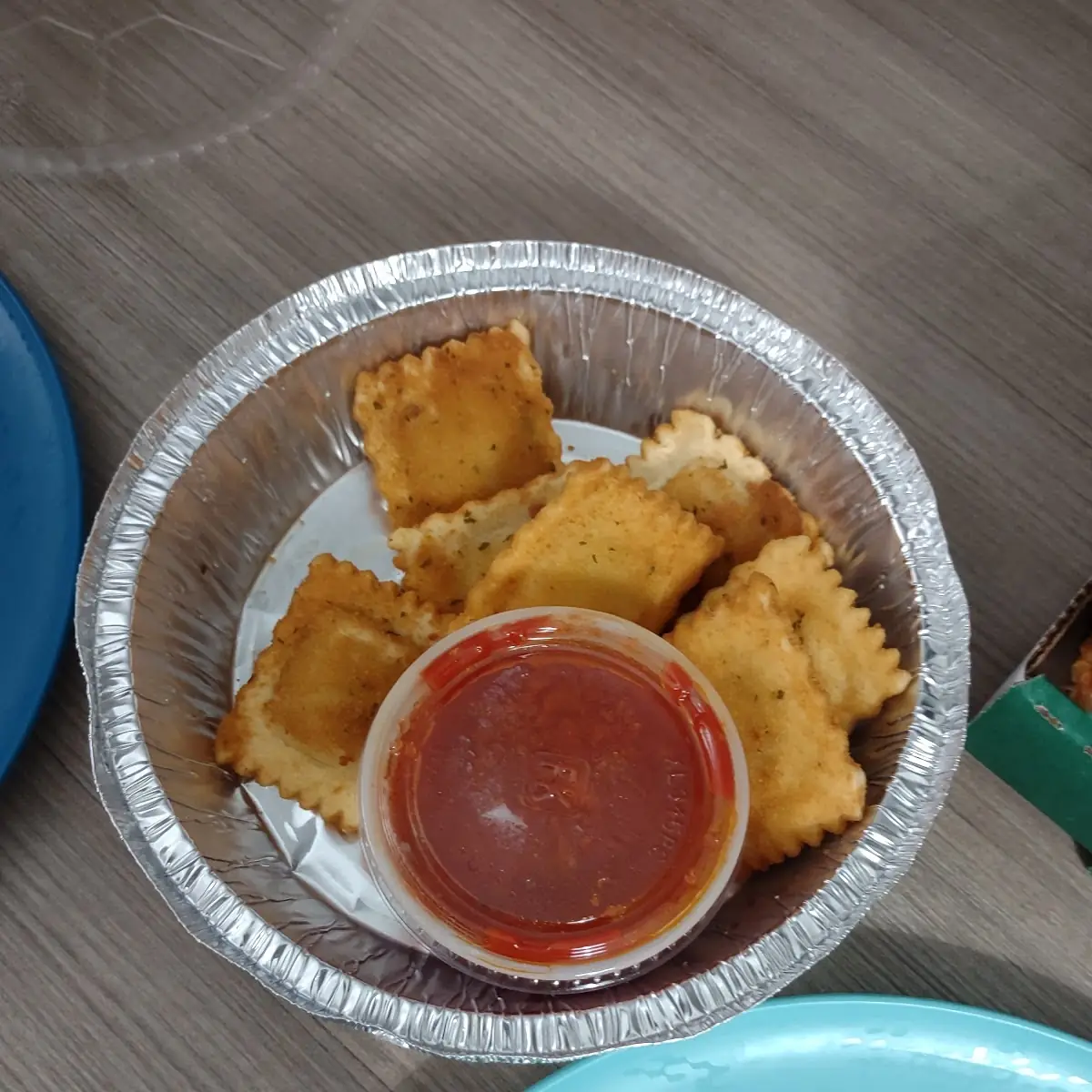 Spicy Toasted Ravioli