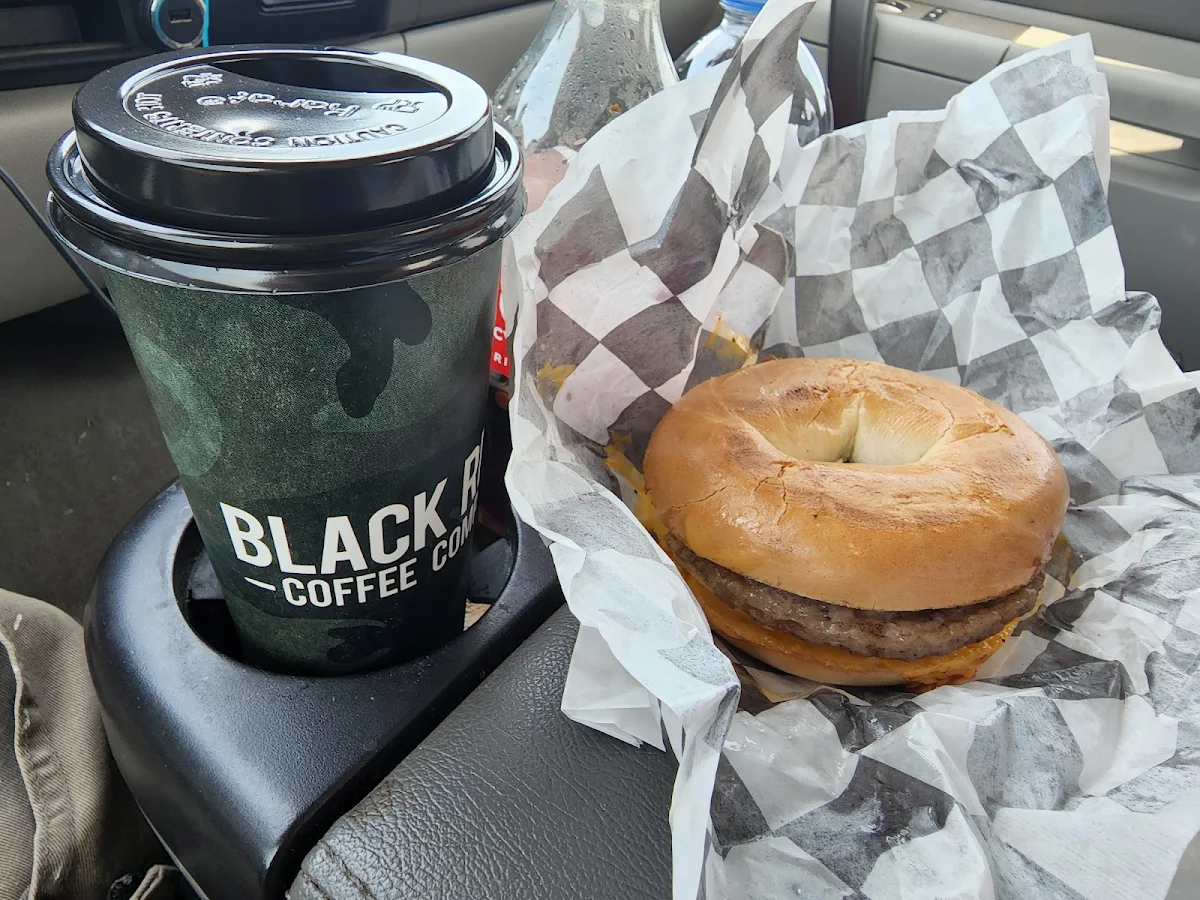 Sausage Egg and Cheese Bagel