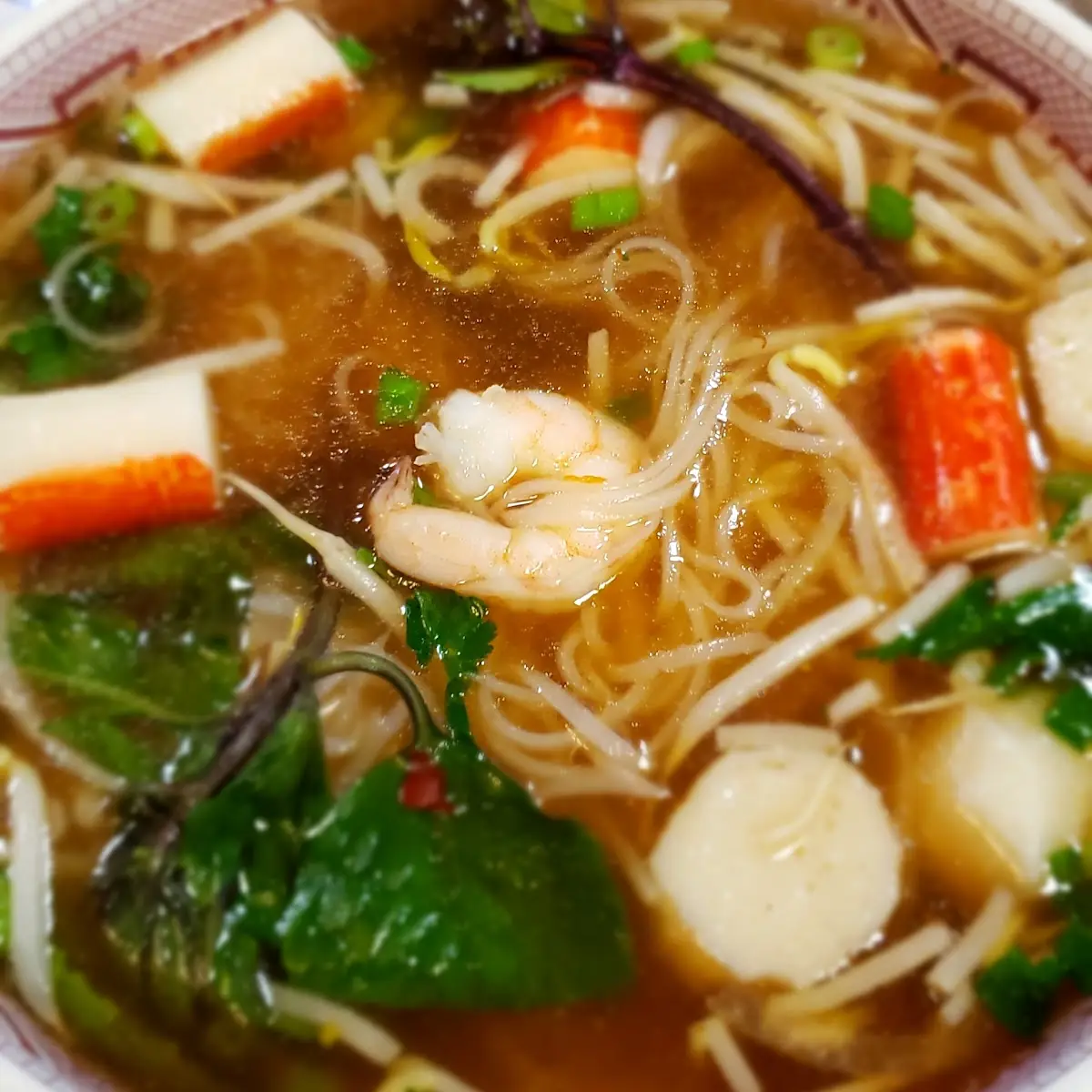 22 Seafood Noodle Soup