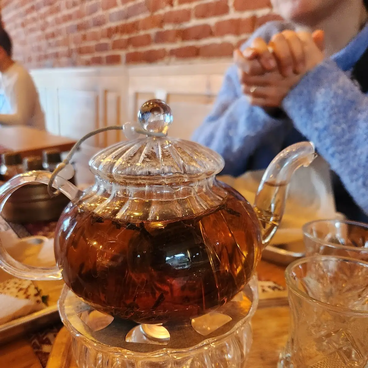 Hot Tea Kettle Thyme and Mint