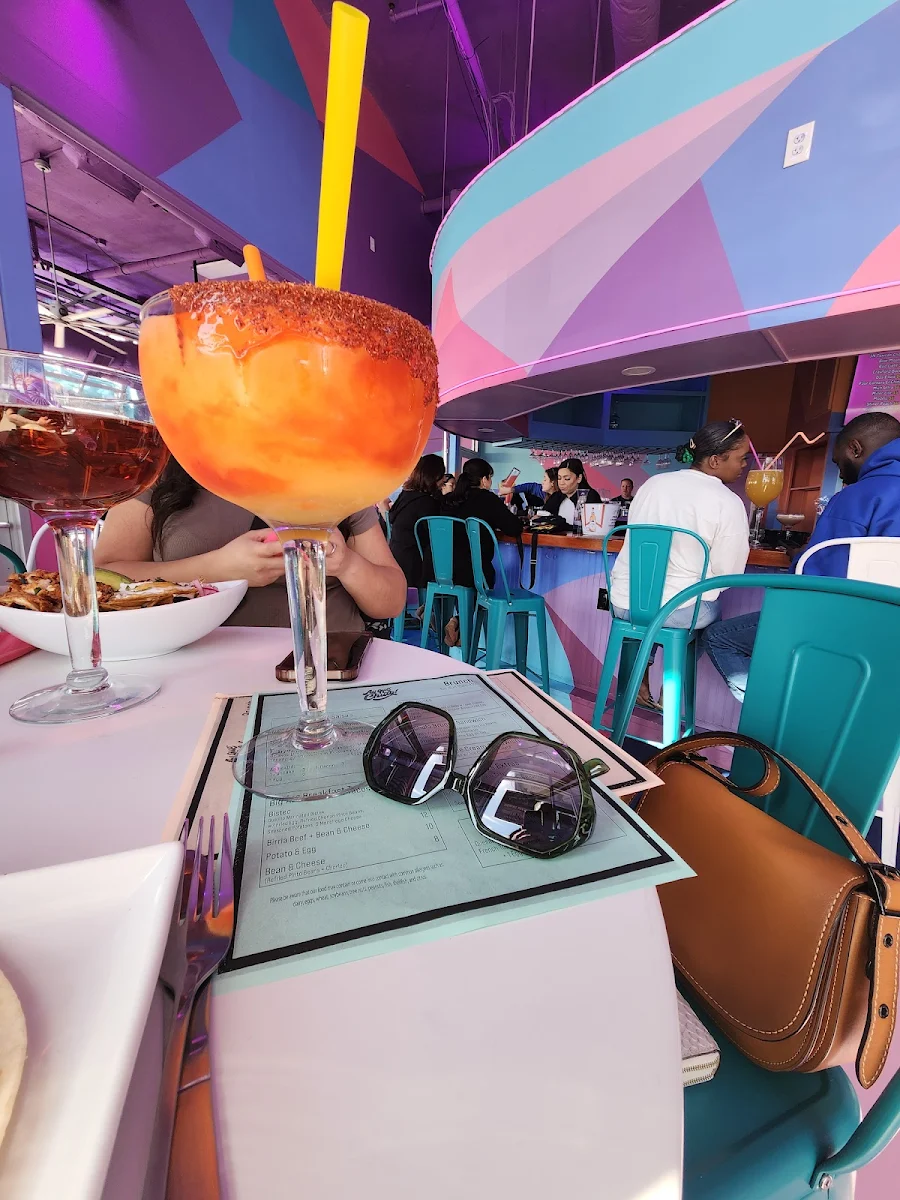 Mango Margarita and Cranberry Mimosa