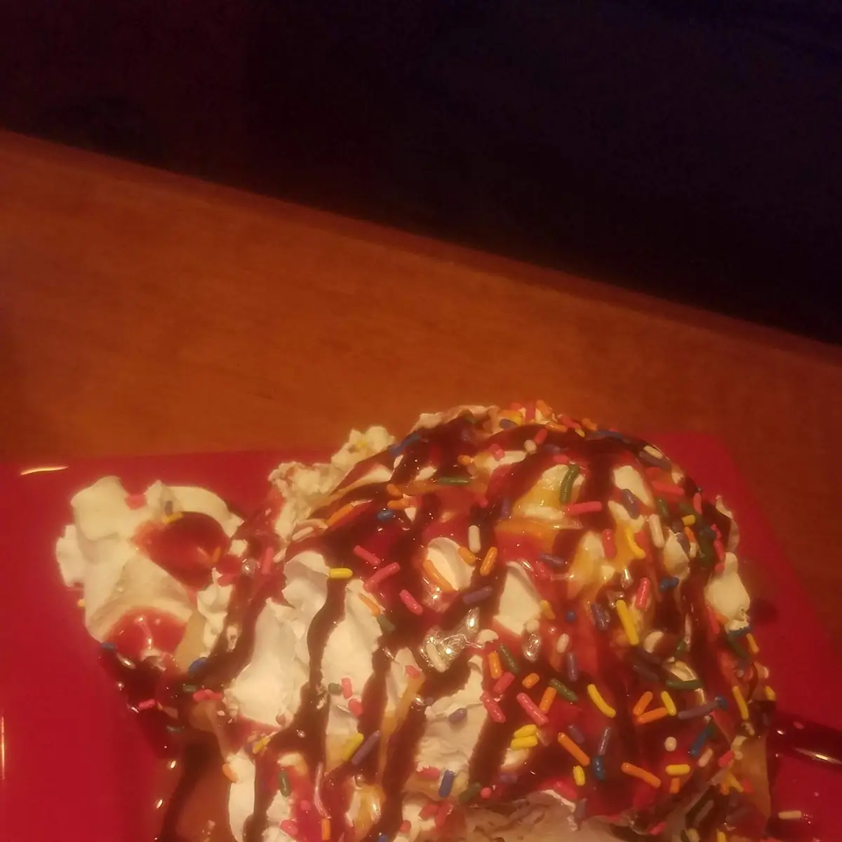 Fried Ice Cream Sundaes