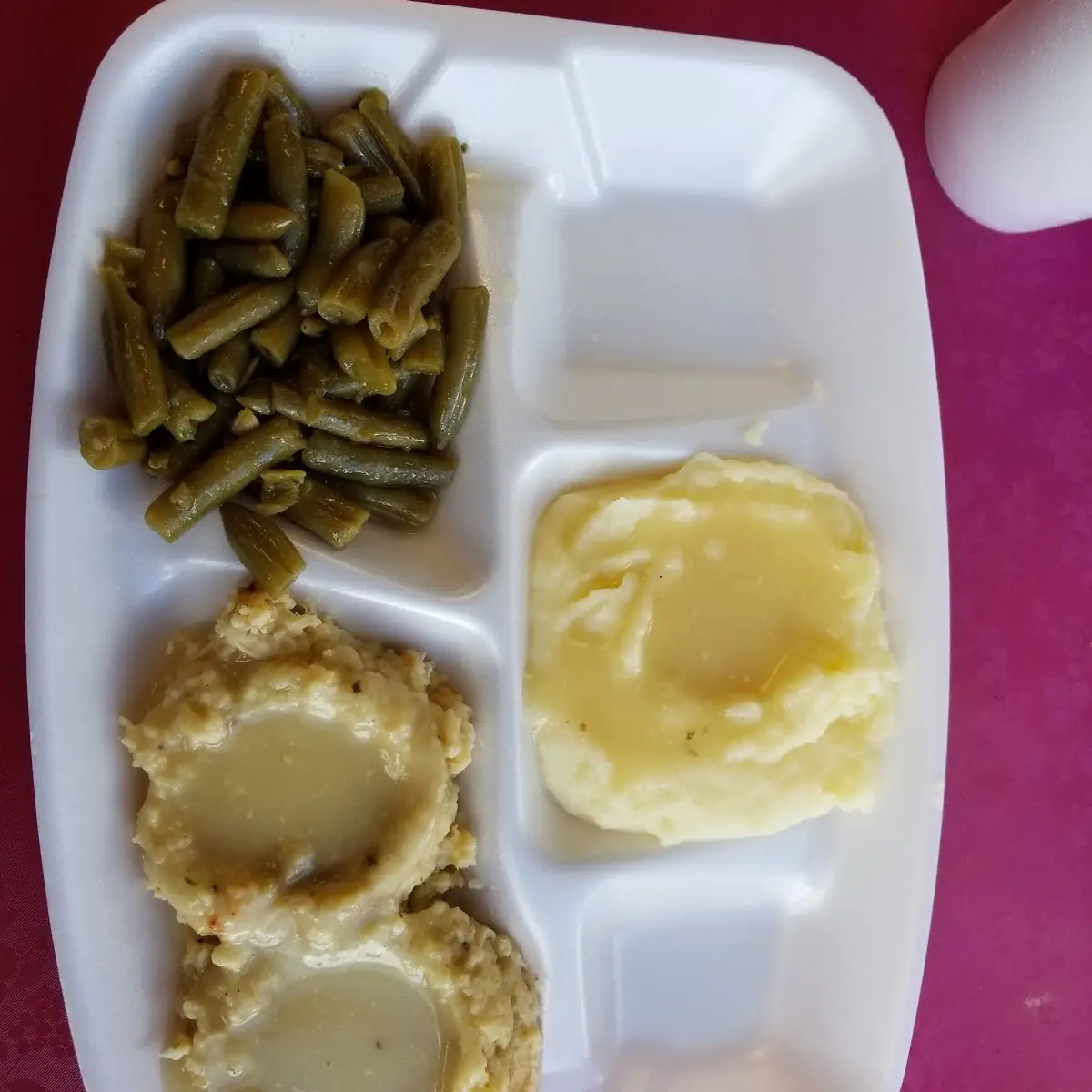 Dressin' Green Beans Smashed Potatoes