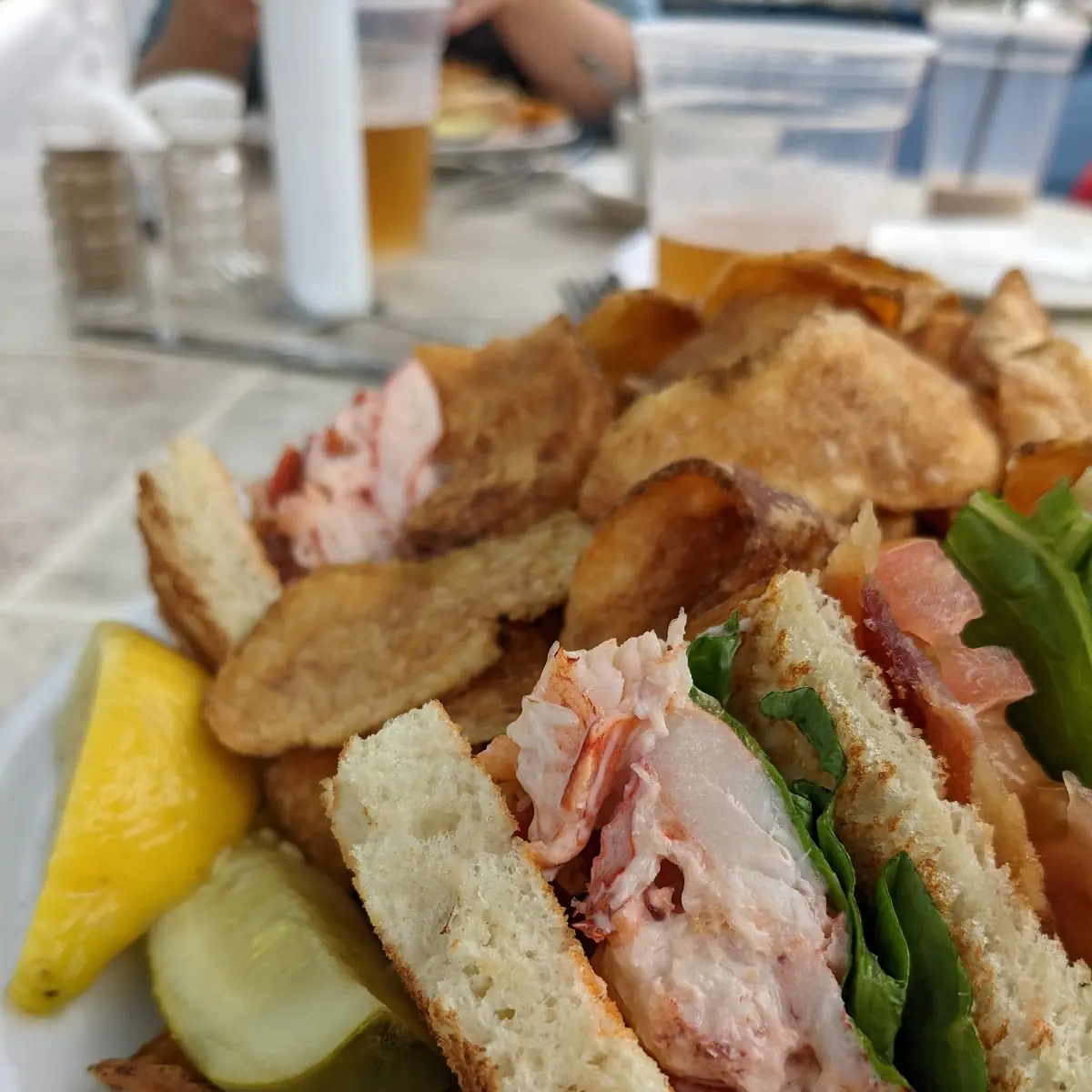 Lobster Club Sandwich