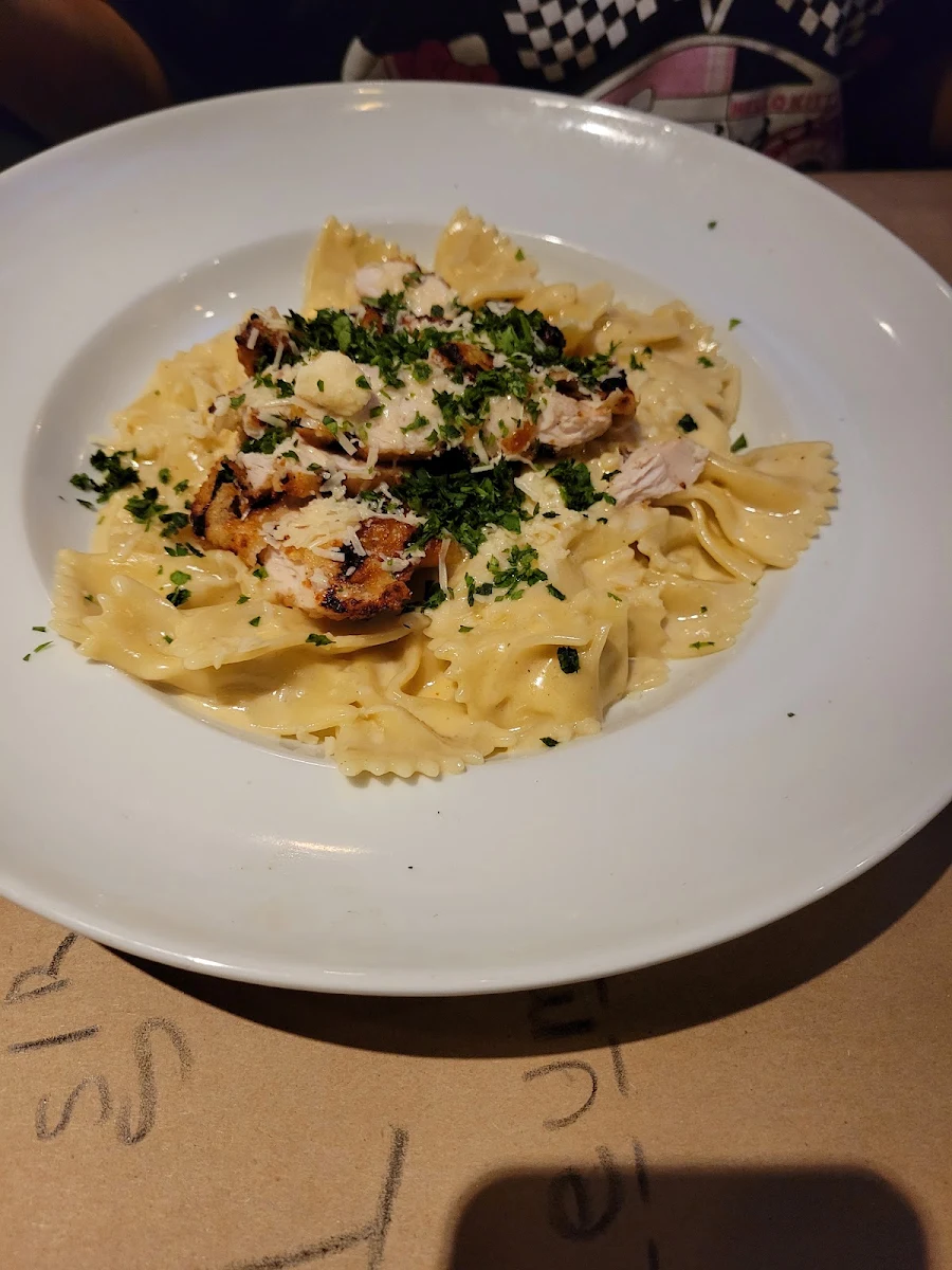 Asiago Chicken Bow-Ties Hold Sundried Tomatoes, Jack Astor's Bar & Grill Pickering