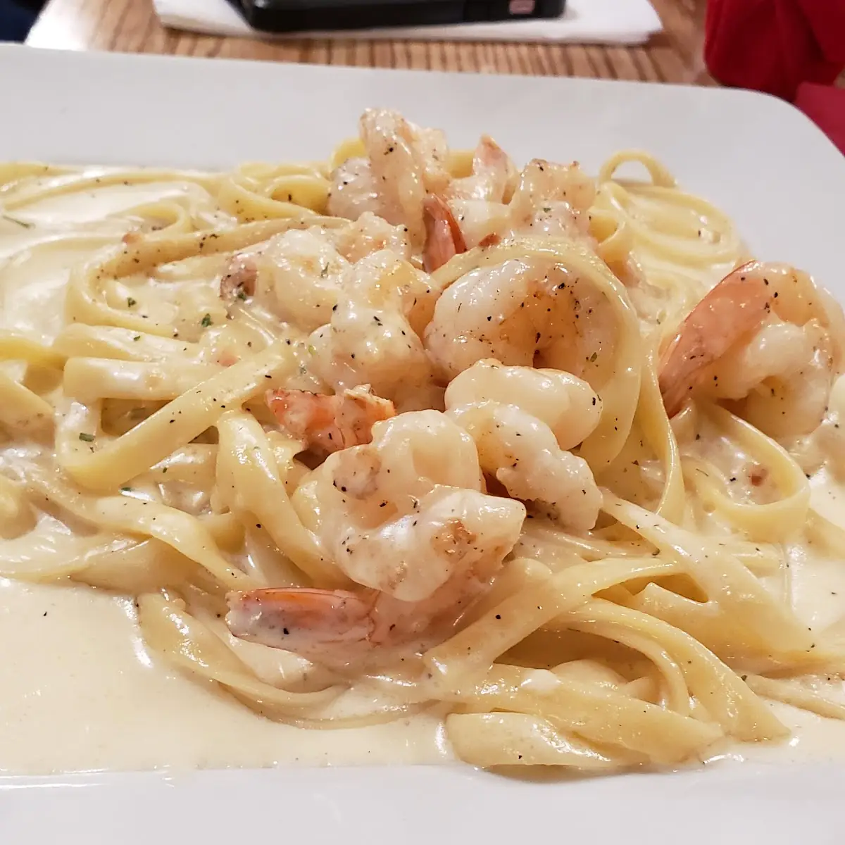 Shrimp Alfredo