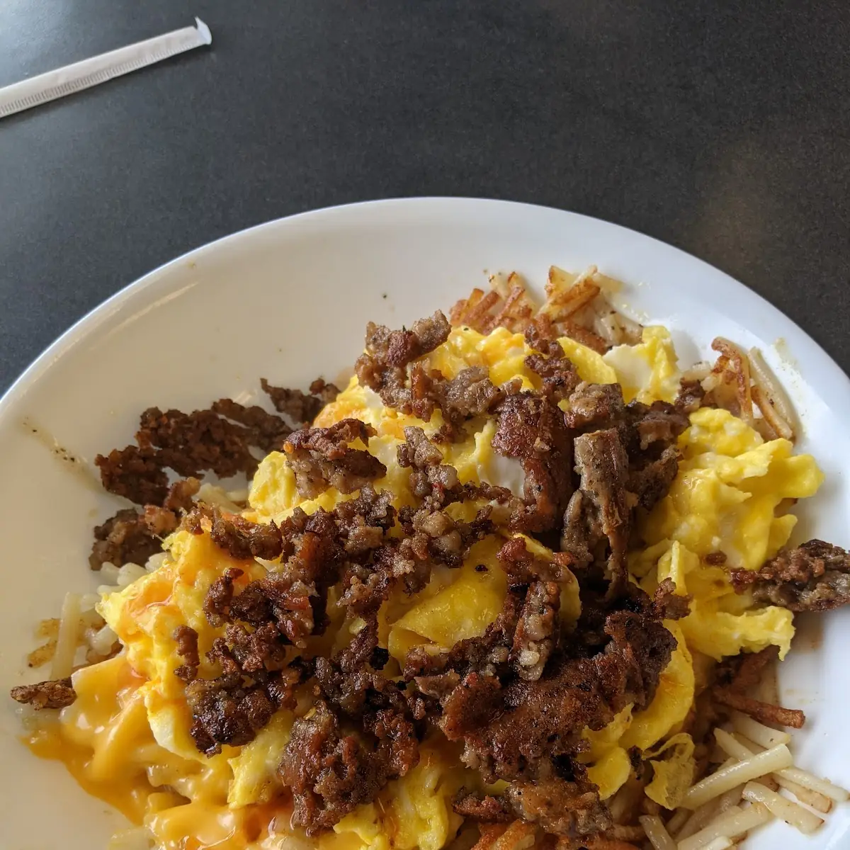 Philly Cheese Steak Bowl with Hash Browns