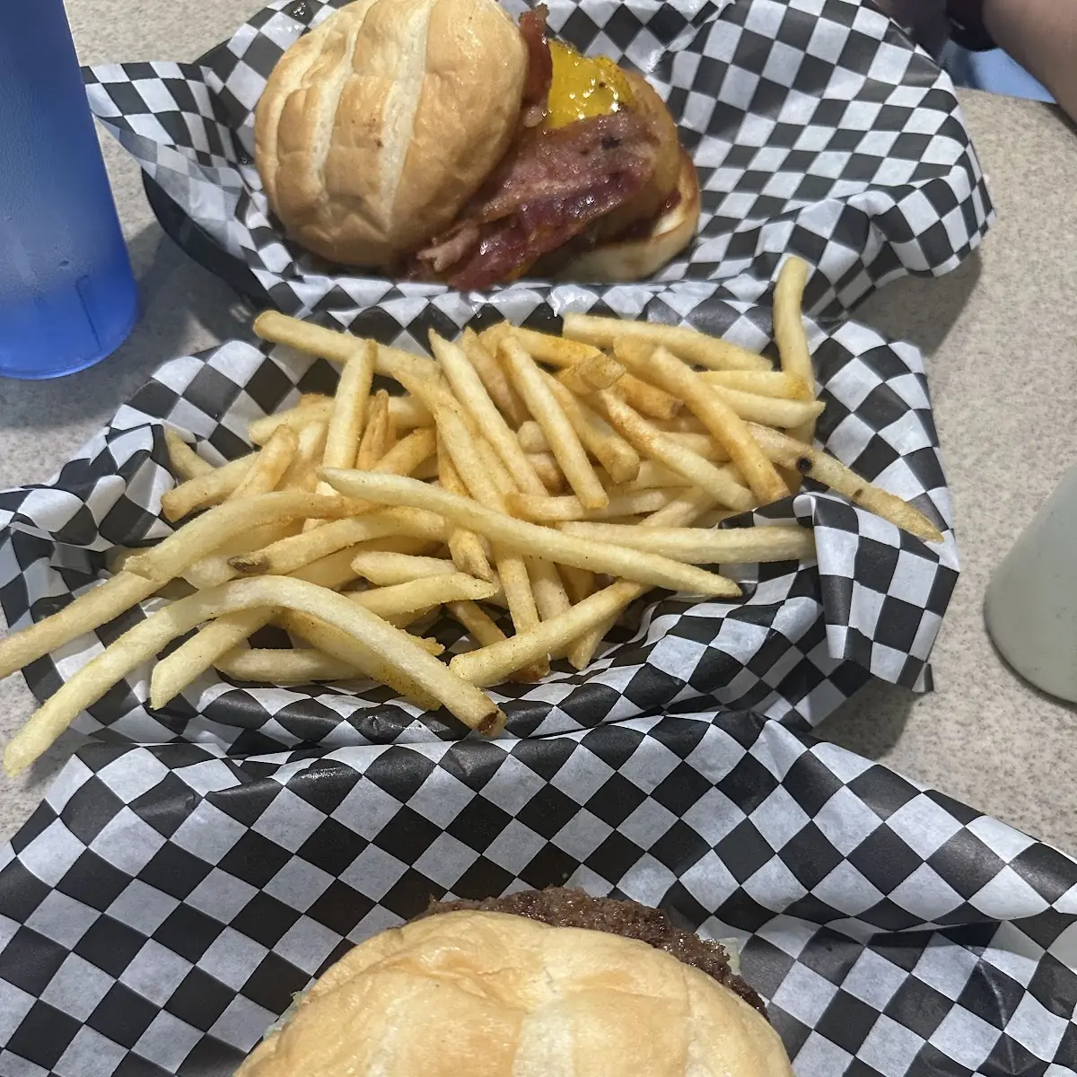 Pit Burger and Fries