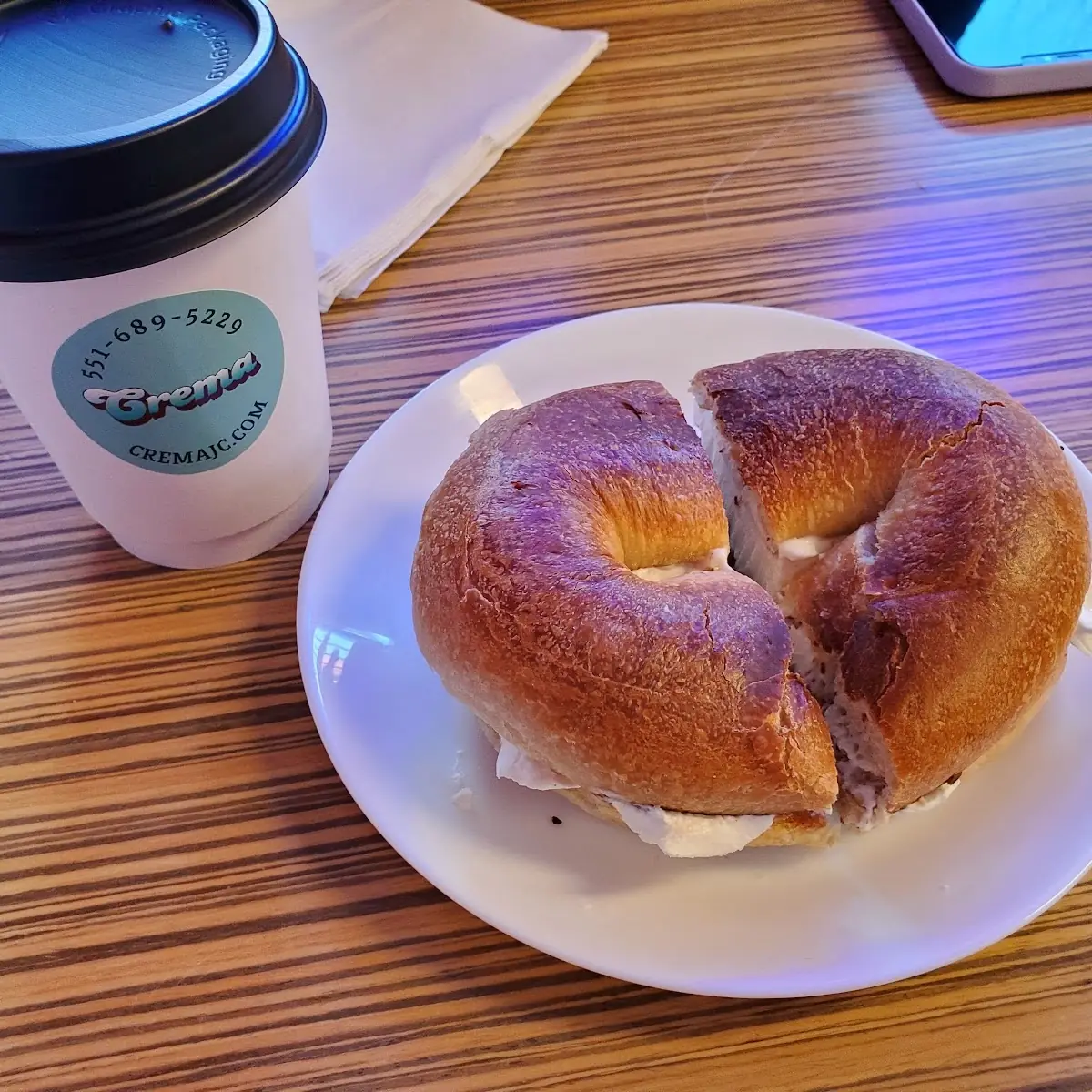 Bagel with Cream Cheese
