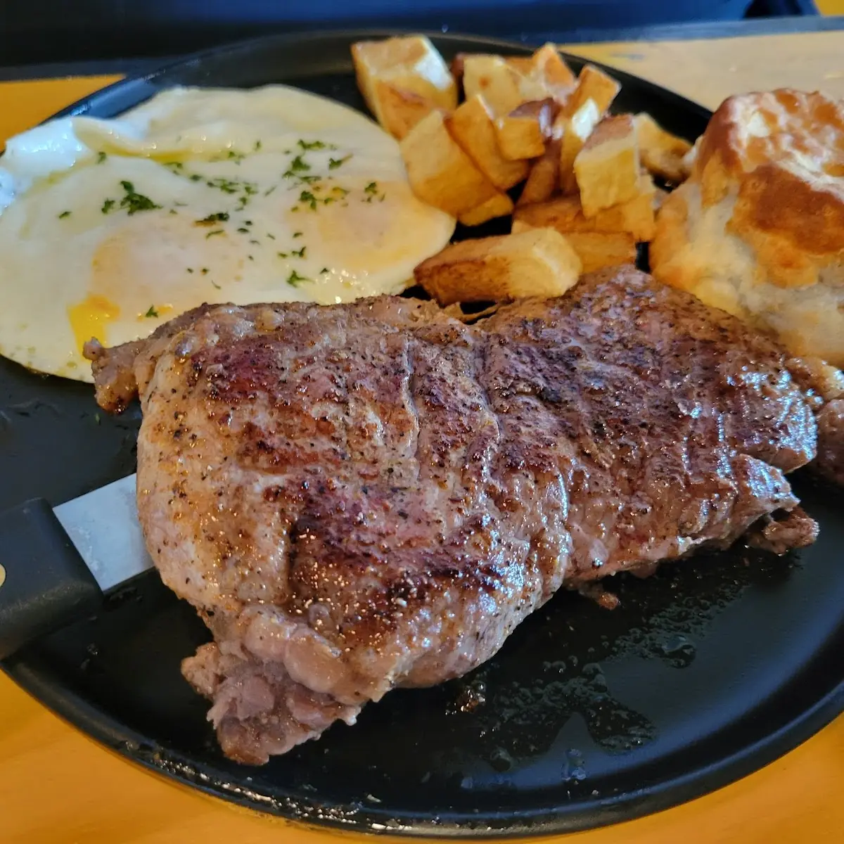 Steak & Egg Plate