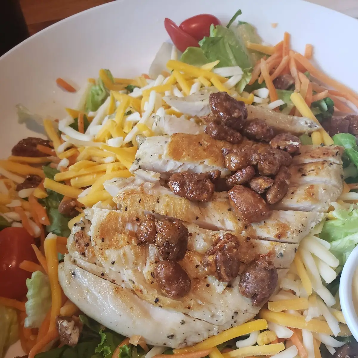 Grilled Chicken Pecan Salad