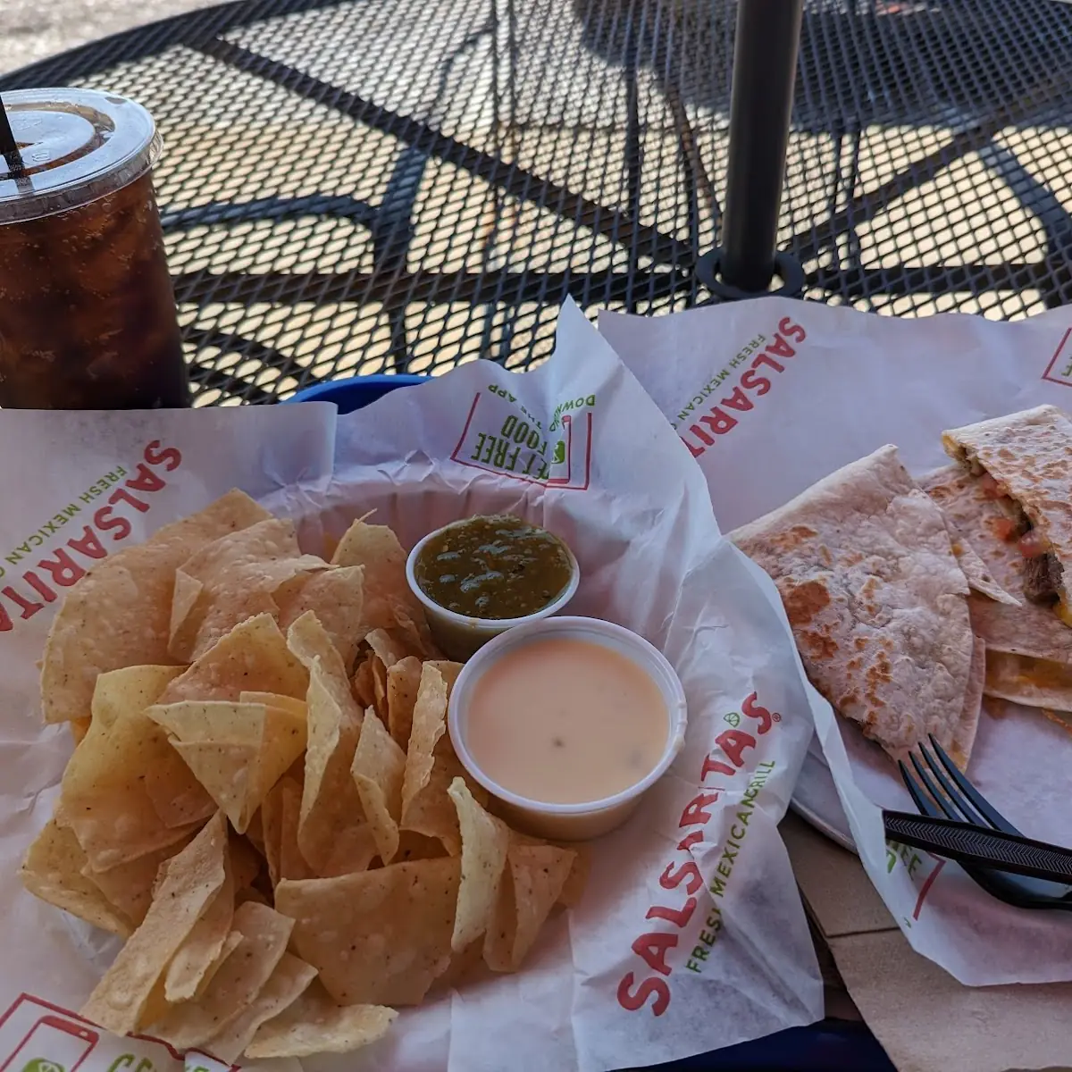 Steak Quesadilla Combo