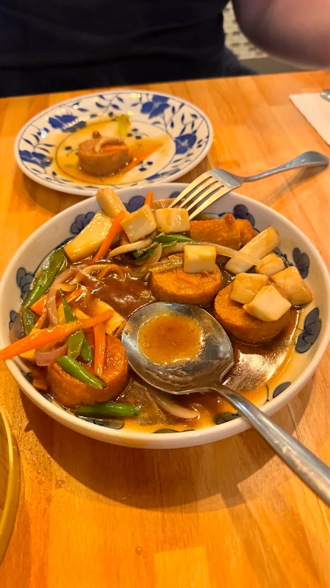 Braised Egg Tofu with Assorted