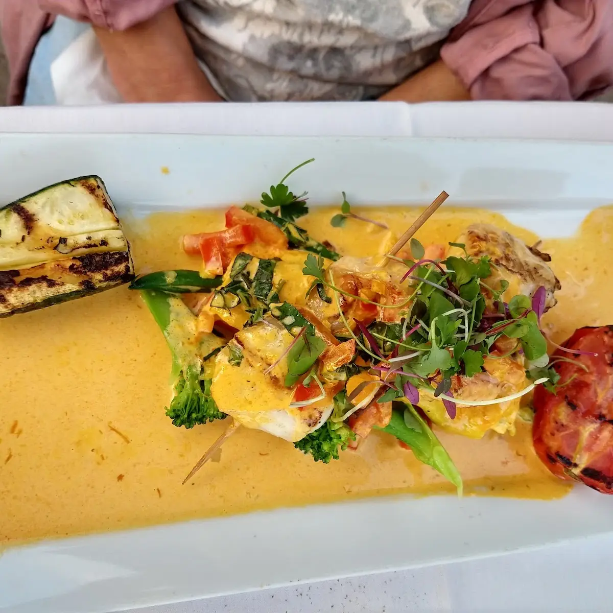 Grilled Shrimp and Scallops