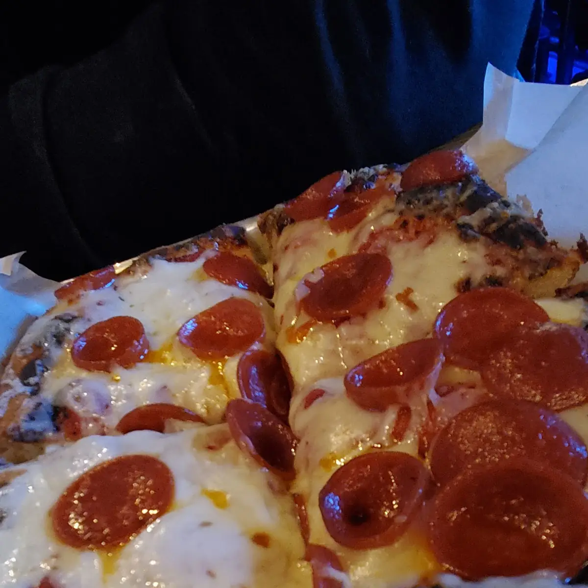 Pepperoni Pizza with Pan Fried Dough