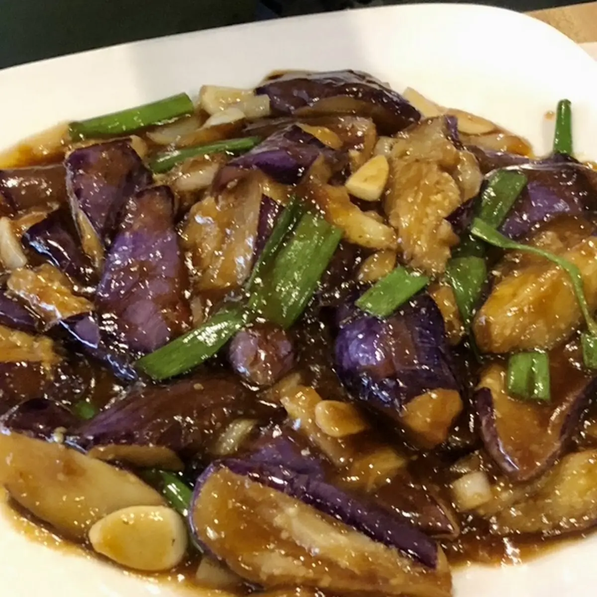 Eggplant in Garlic Sauce