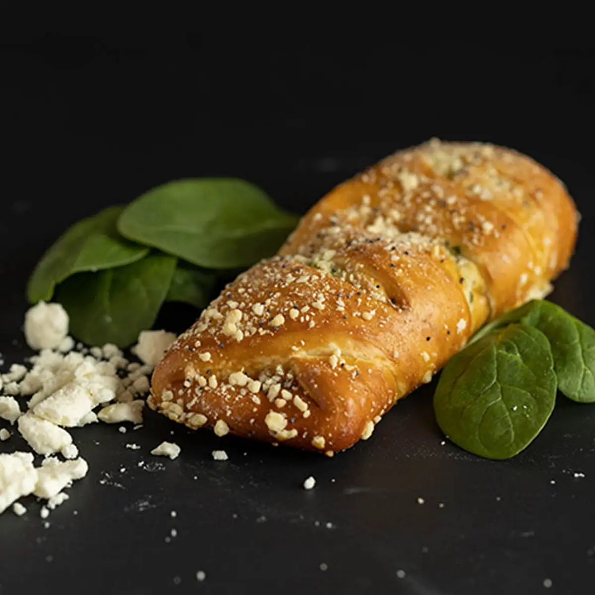 Spinach & Feta Pretzel