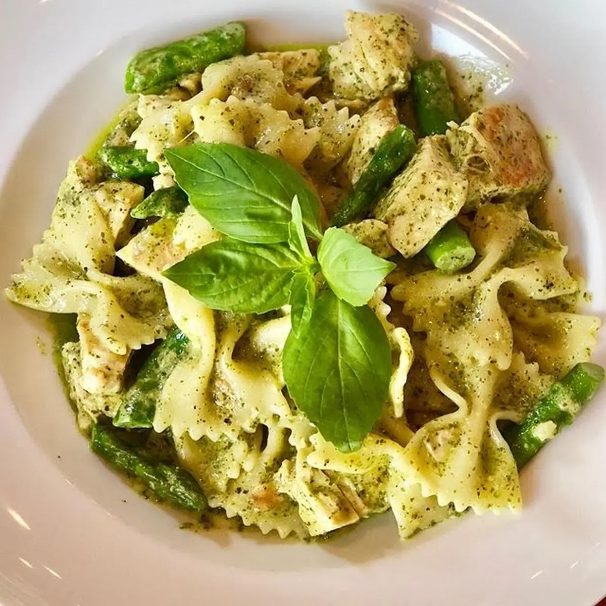 Chicken Pesto Asparagus