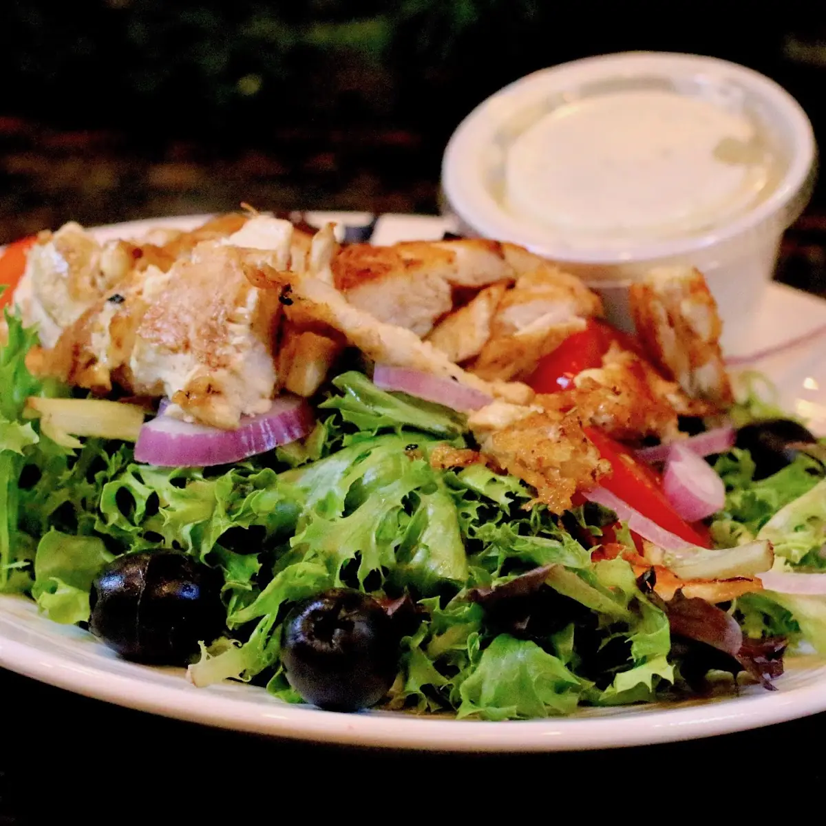 Mixed Greens with Chicken