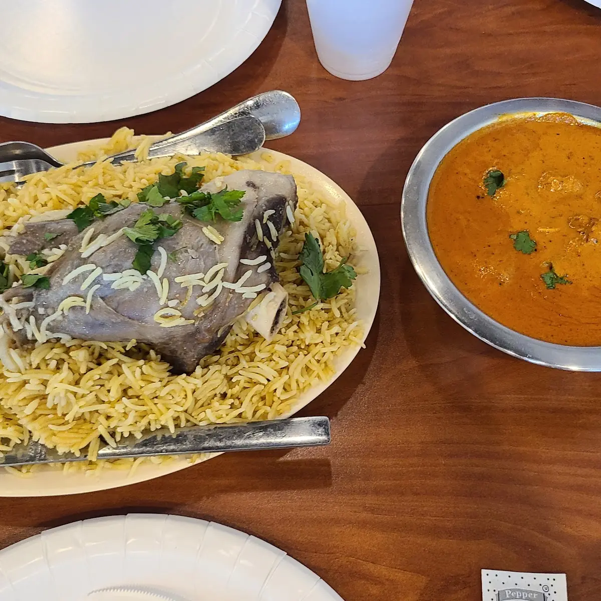 Chicken Biryani N Lamb Shank