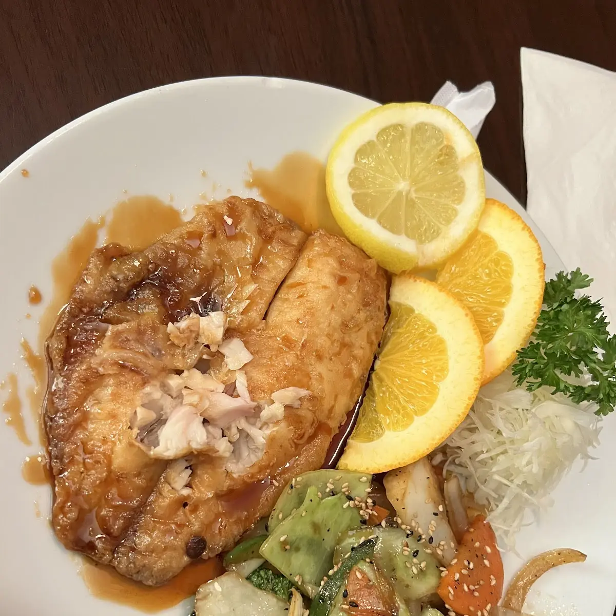 Red Snapper Teriyaki