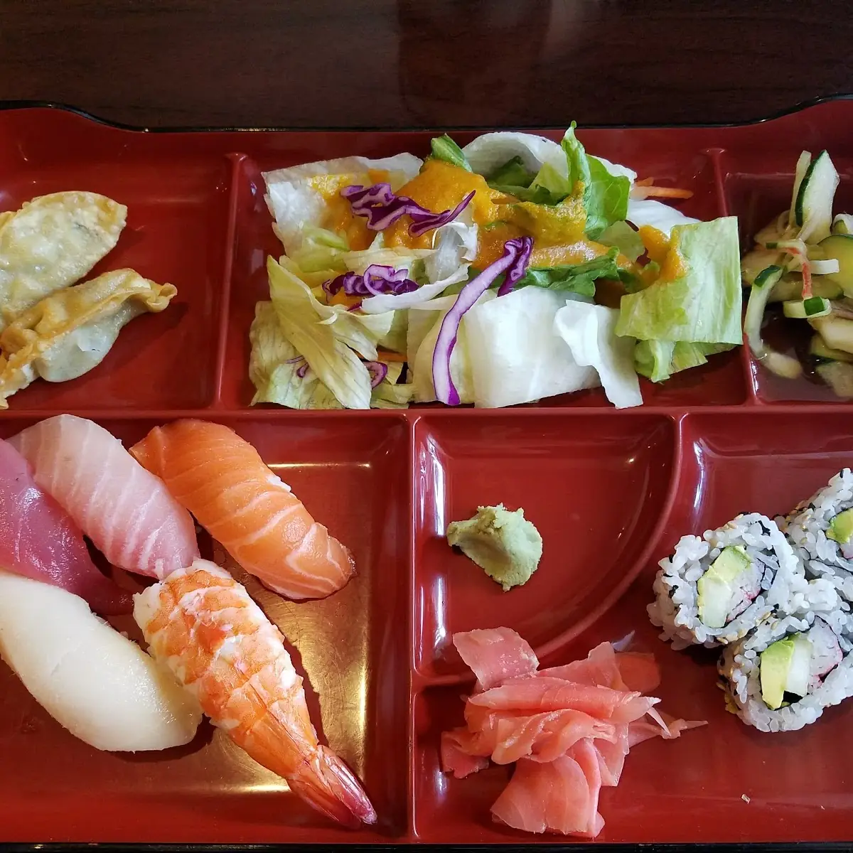 Shrimp Bento Box