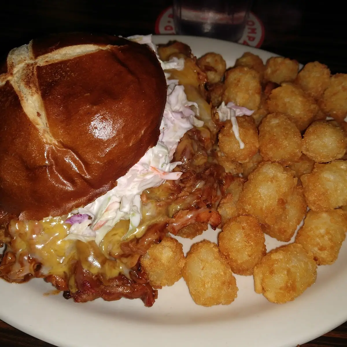 BBQ Pulled Pork w Tots