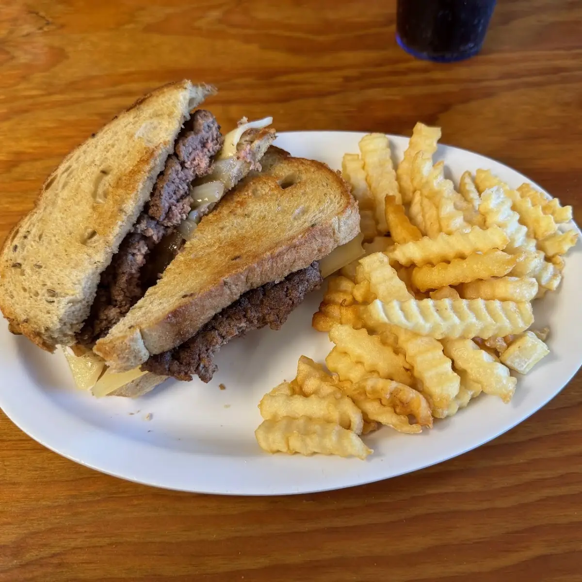Texas Toast Burger