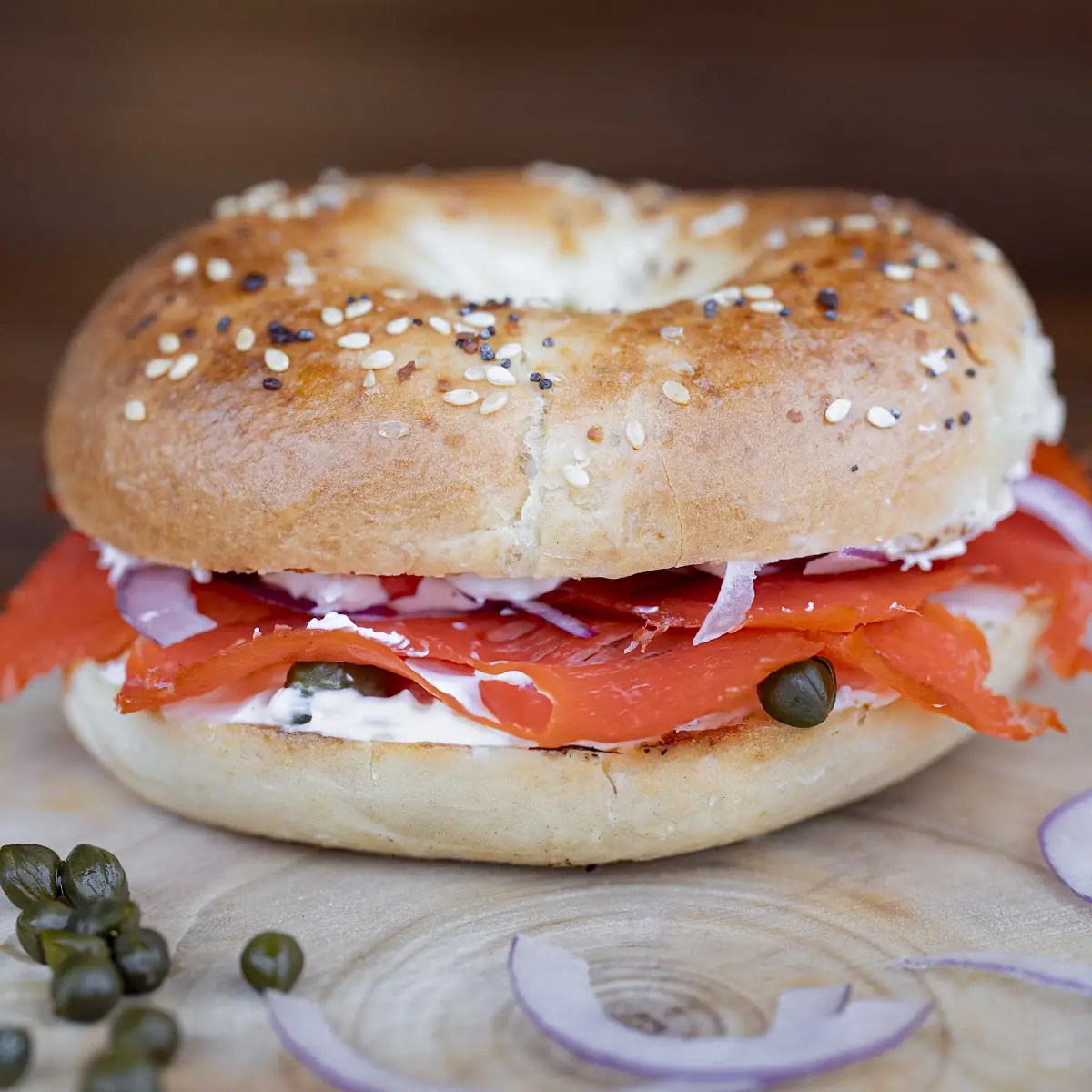 Salmon Bagel