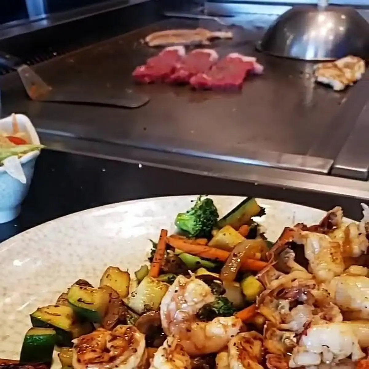 Seafood Combo Hibachi