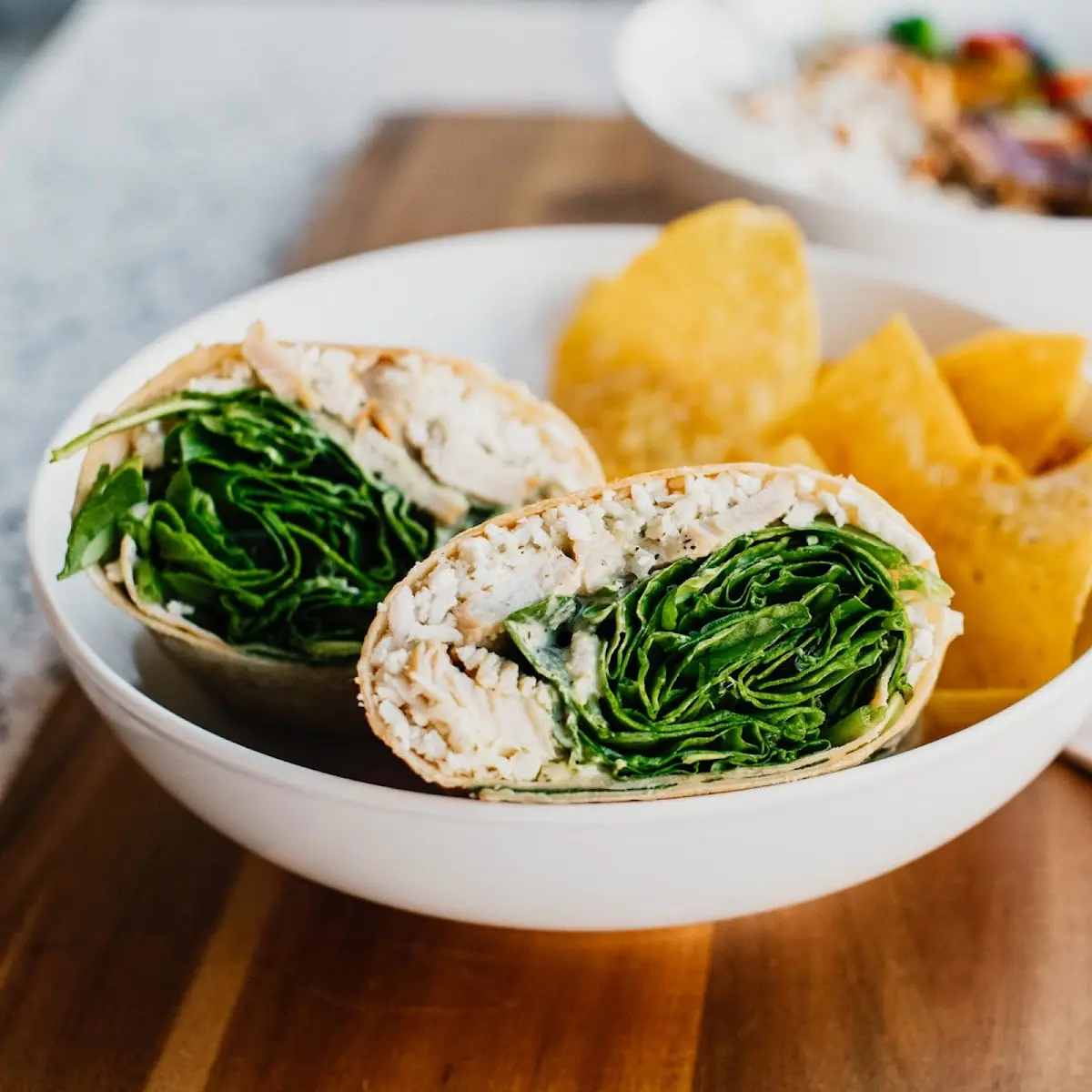 Veggie Wrap with Feta Cheese