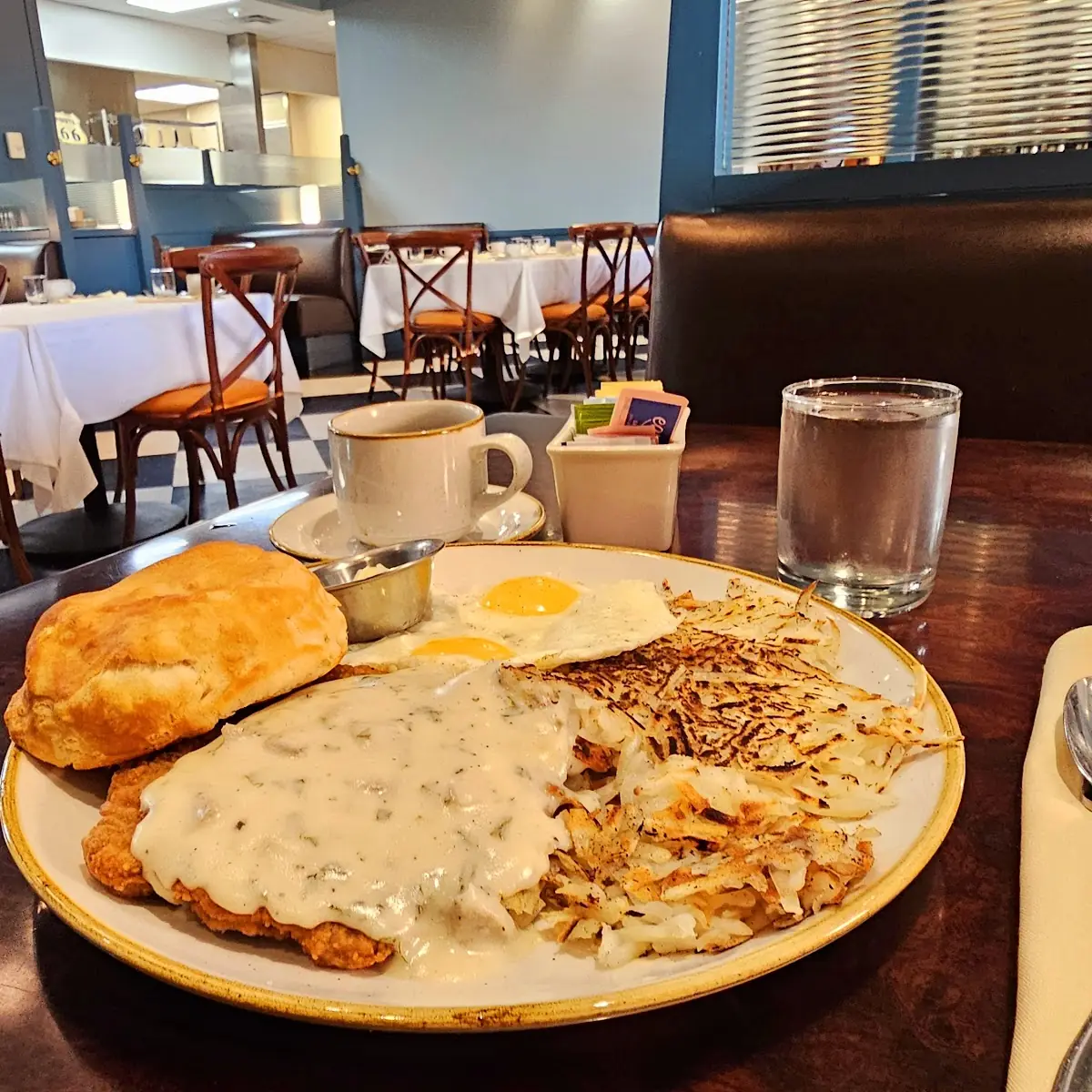 Chicken Fried Steak & Eggs