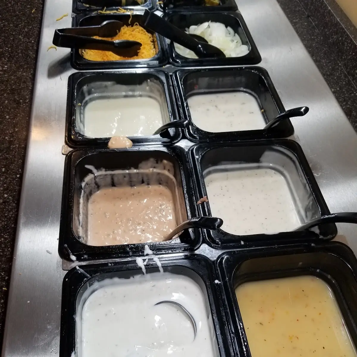 Dressings Salad Bar Buffett