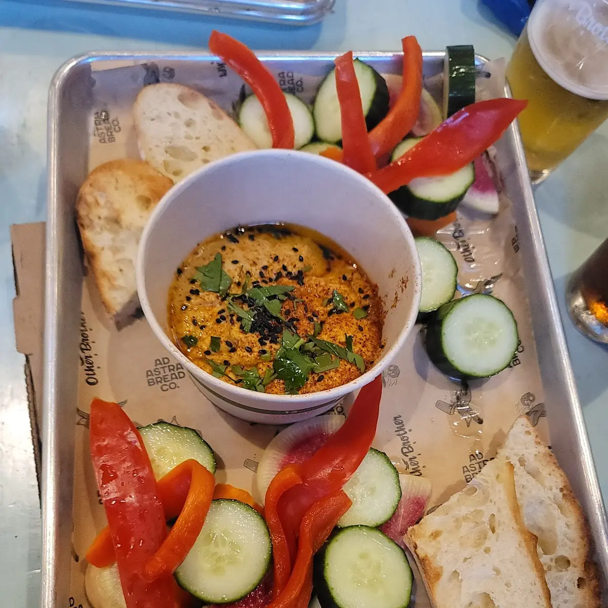 Hummus Plate