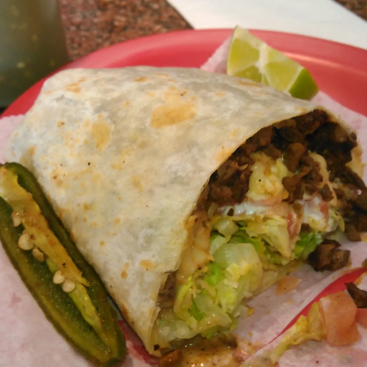 Ribeye Steak Burrito